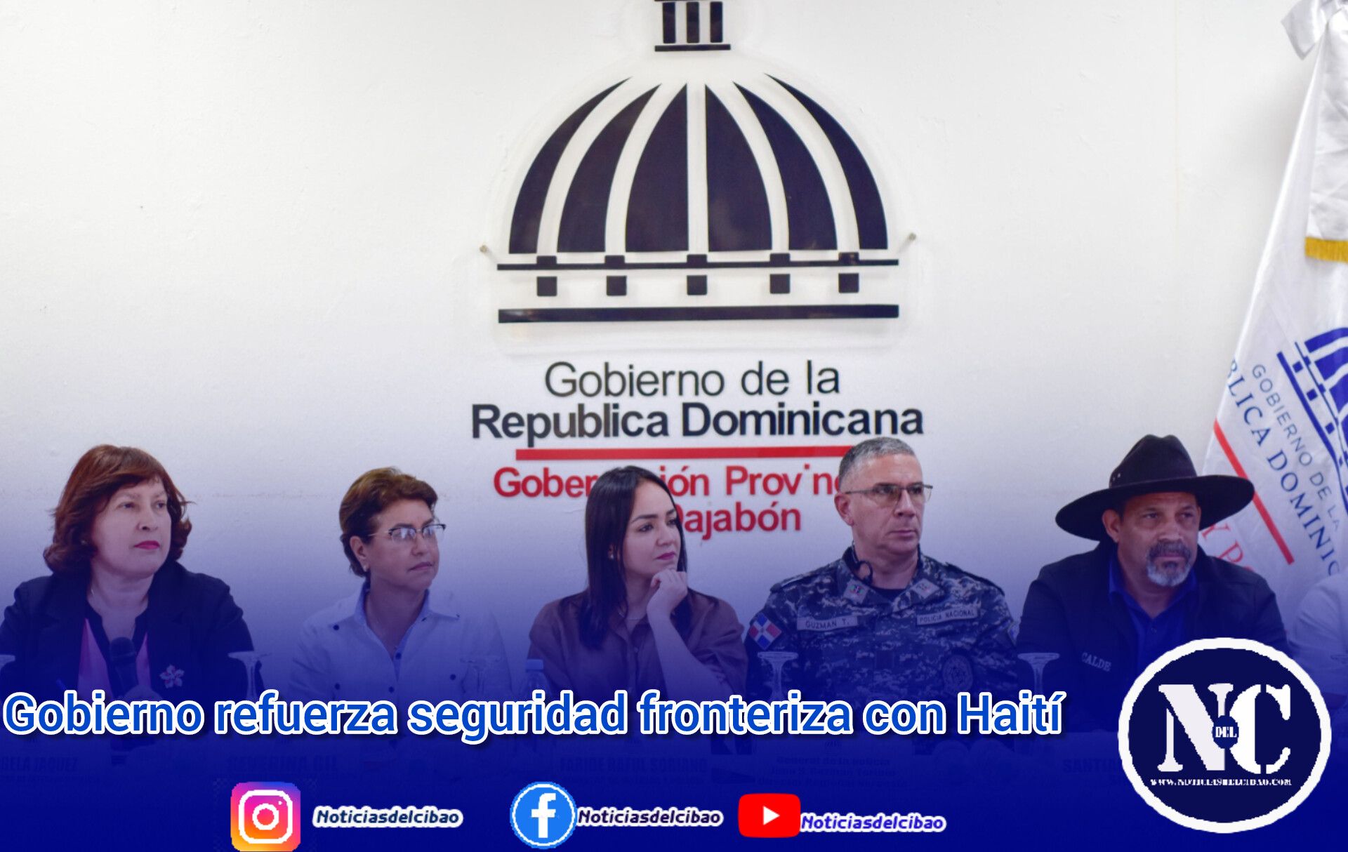 Gobierno refuerza seguridad fronteriza con Haití