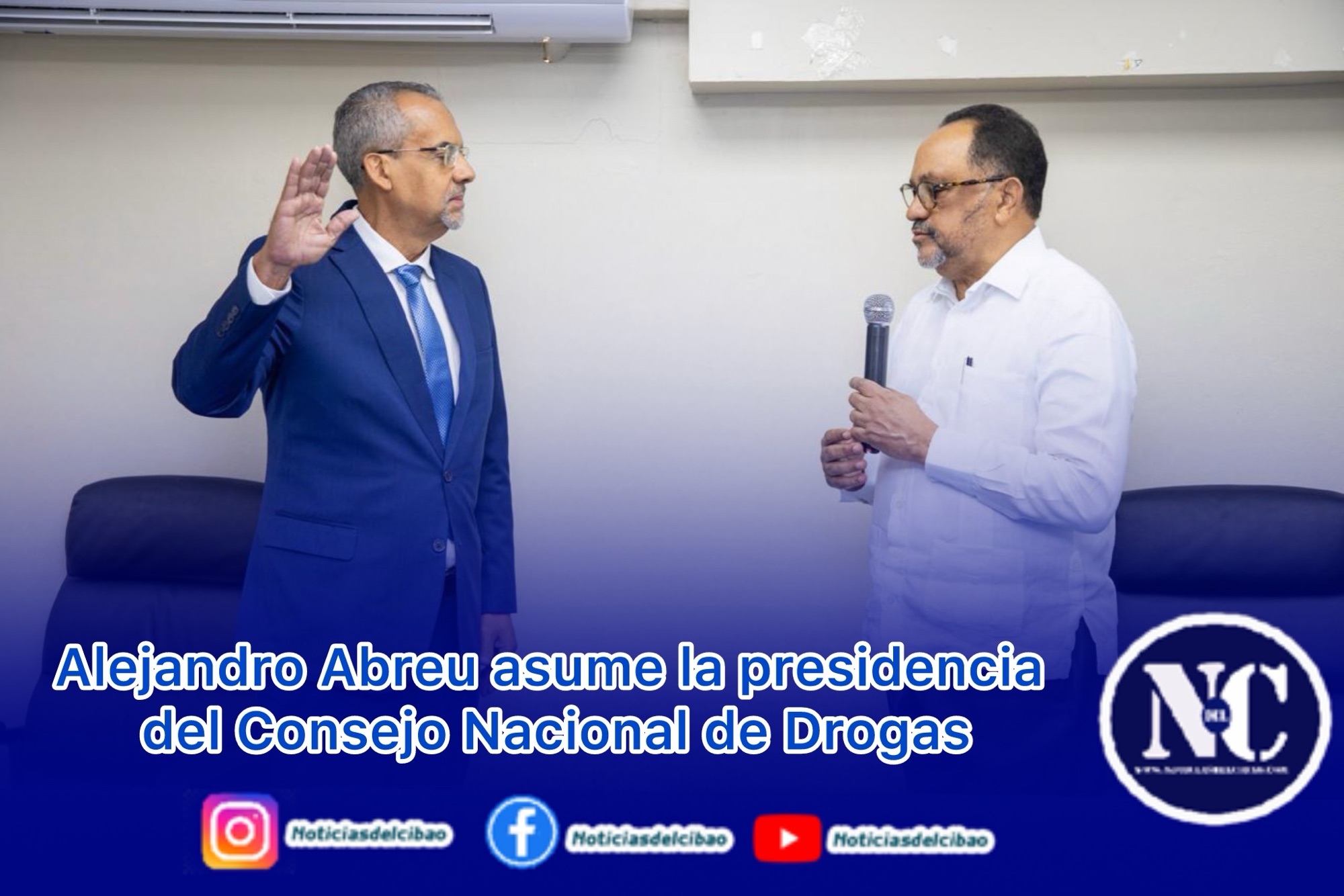 Alejandro Abreu asume la presidencia del Consejo Nacional de Drogas