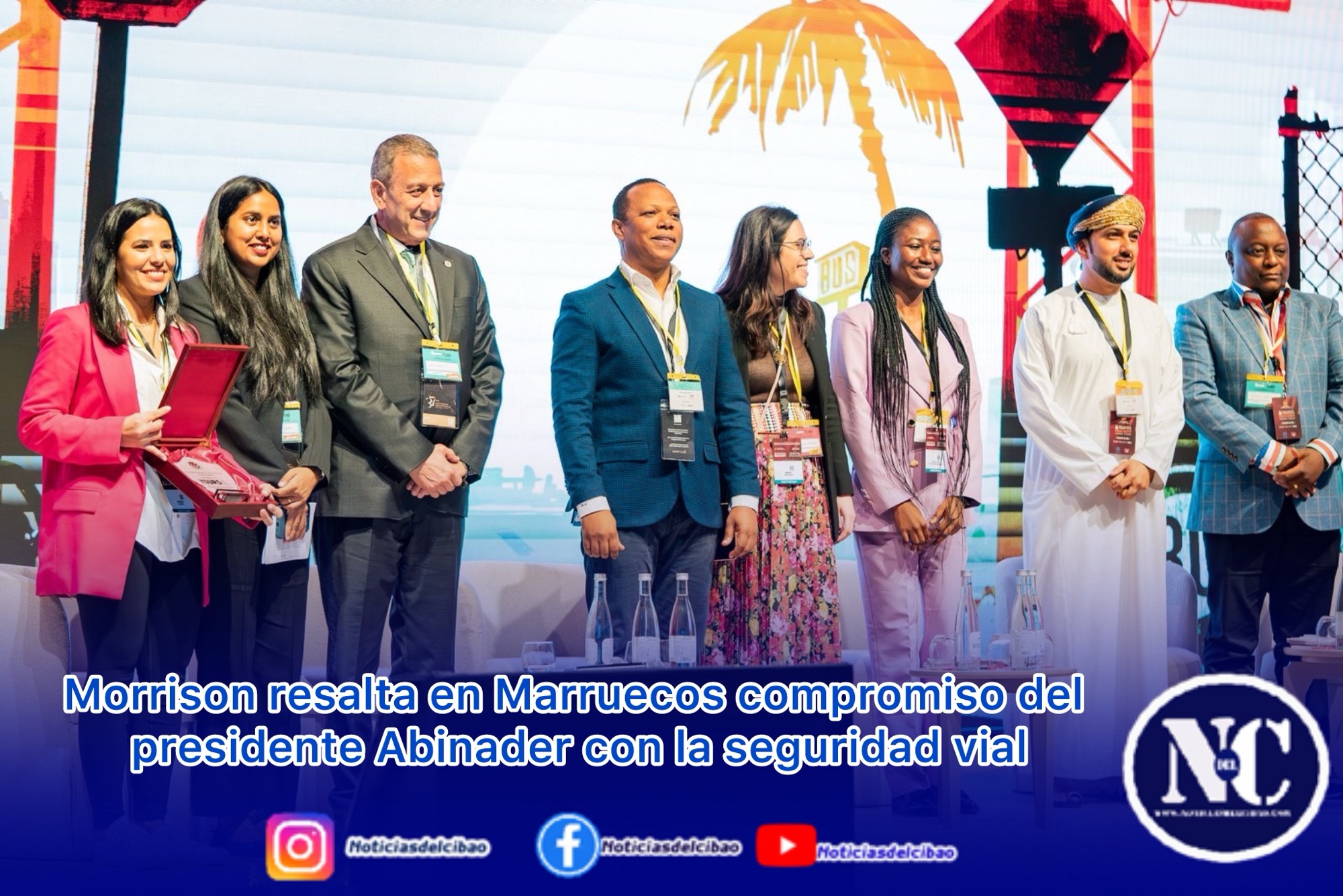 Morrison resalta en Marruecos compromiso del presidente Abinader con la seguridad vial