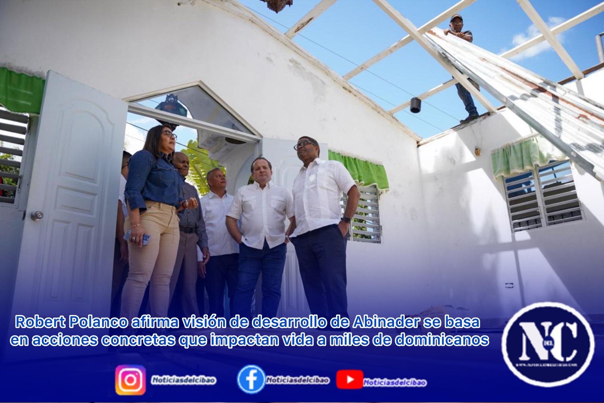 Robert Polanco afirma visión de desarrollo de Abinader se basa en acciones concretas que impactan vida a miles de dominicanos