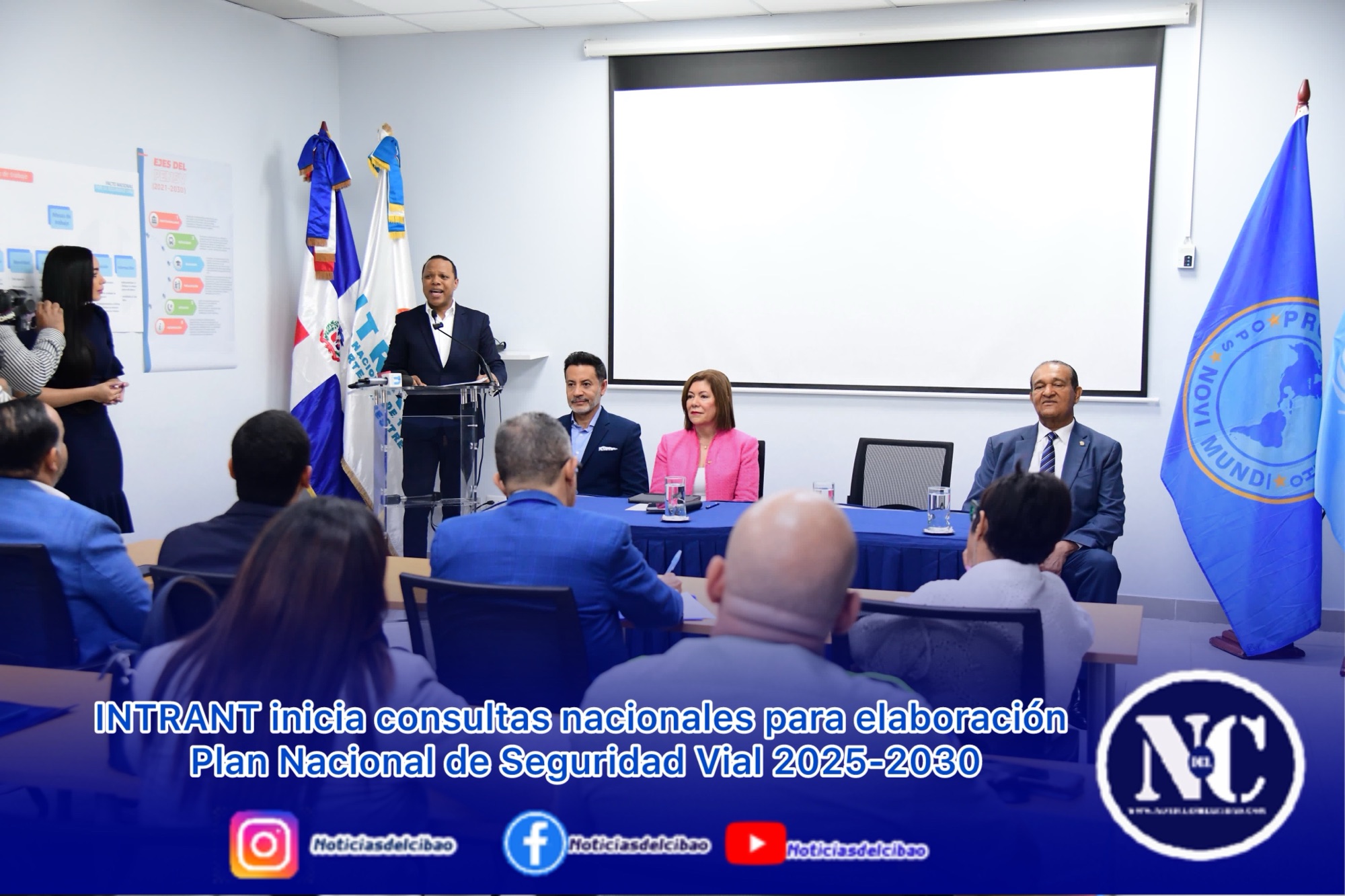 INTRANT inicia consultas nacionales para elaboración Plan Nacional de Seguridad Vial 2025-2030
