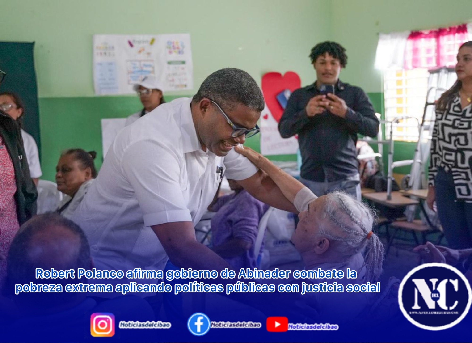 Robert Polanco afirma gobierno de Abinader combate la pobreza extrema aplicando políticas públicas con justicia social
