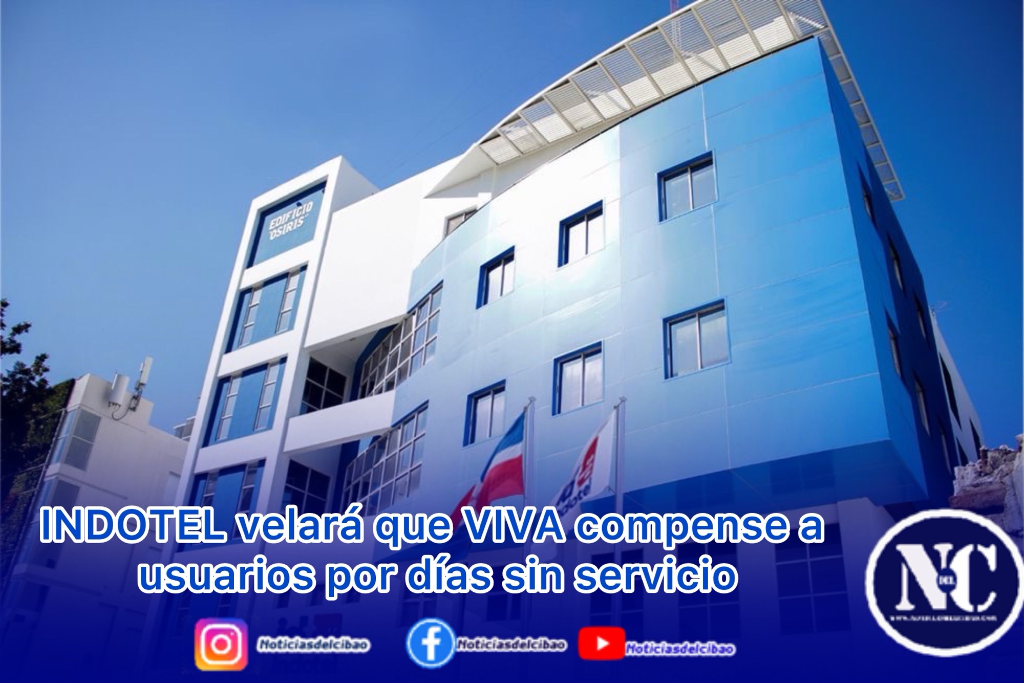 INDOTEL velará que VIVA compense a usuarios por días sin servicio