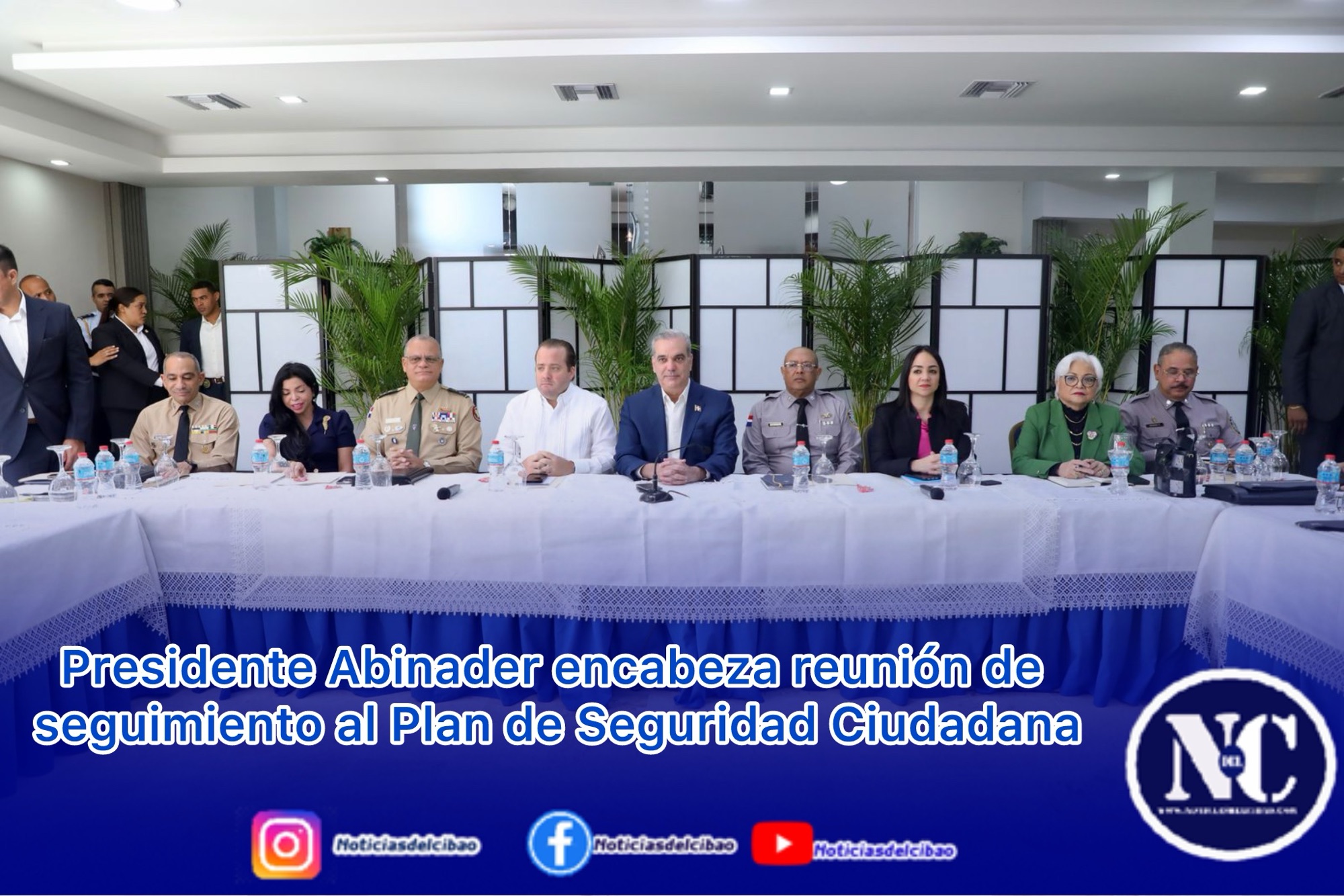Presidente Abinader encabeza reunión de seguimiento al Plan de Seguridad Ciudadana