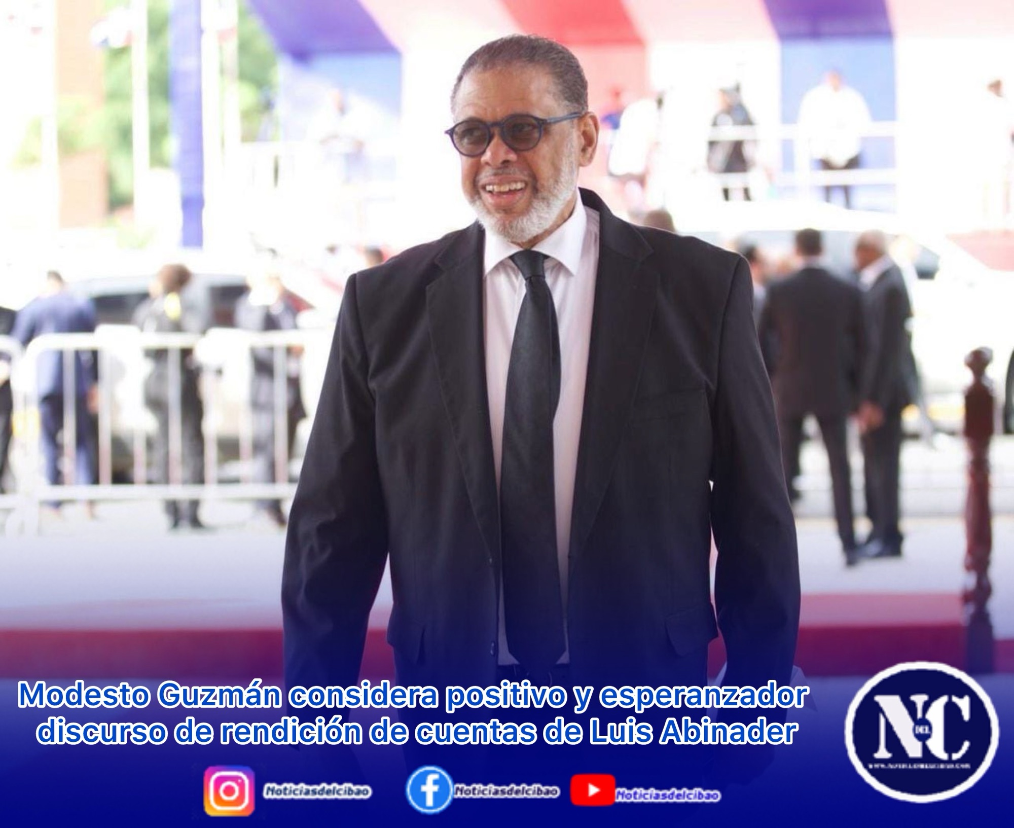 Modesto Guzmán considera positivo y esperanzador discurso de rendición de cuentas de Luis Abinader