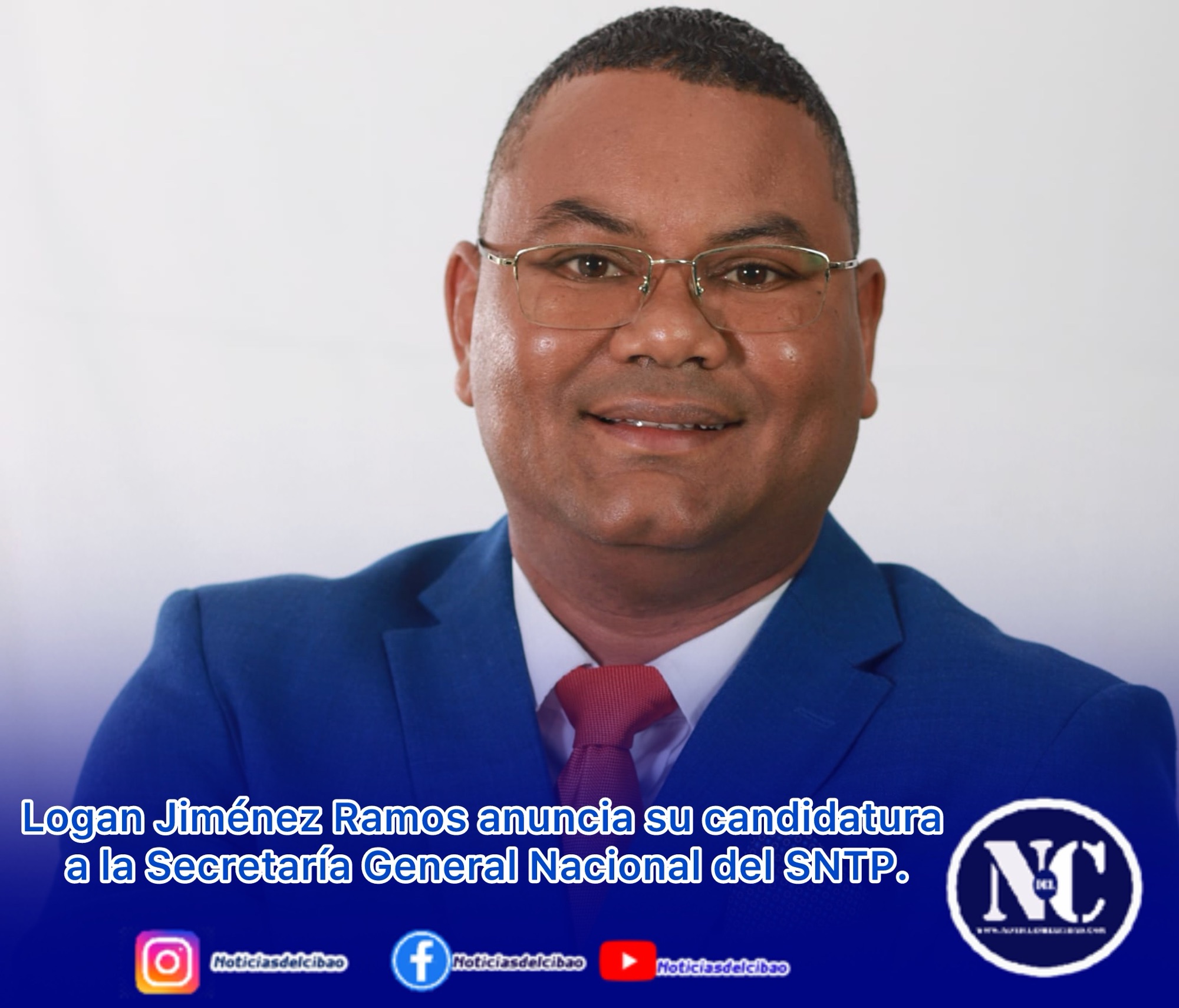 Logan Jiménez Ramos anuncia su candidatura a la Secretaría General Nacional del SNTP.