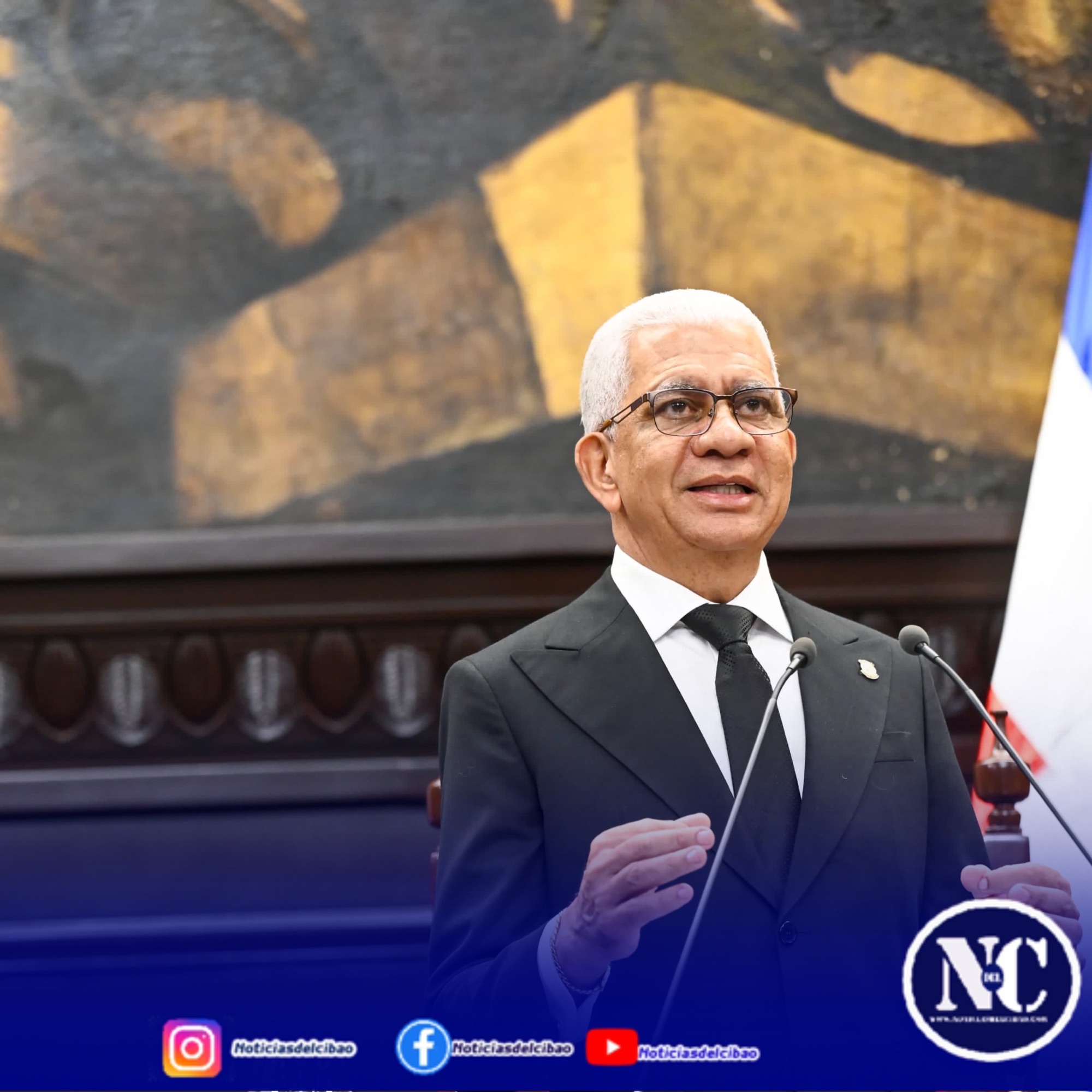 Presidente del Senado reafirma compromiso de legislar con transparencia, responsabilidad y visión a favor del país