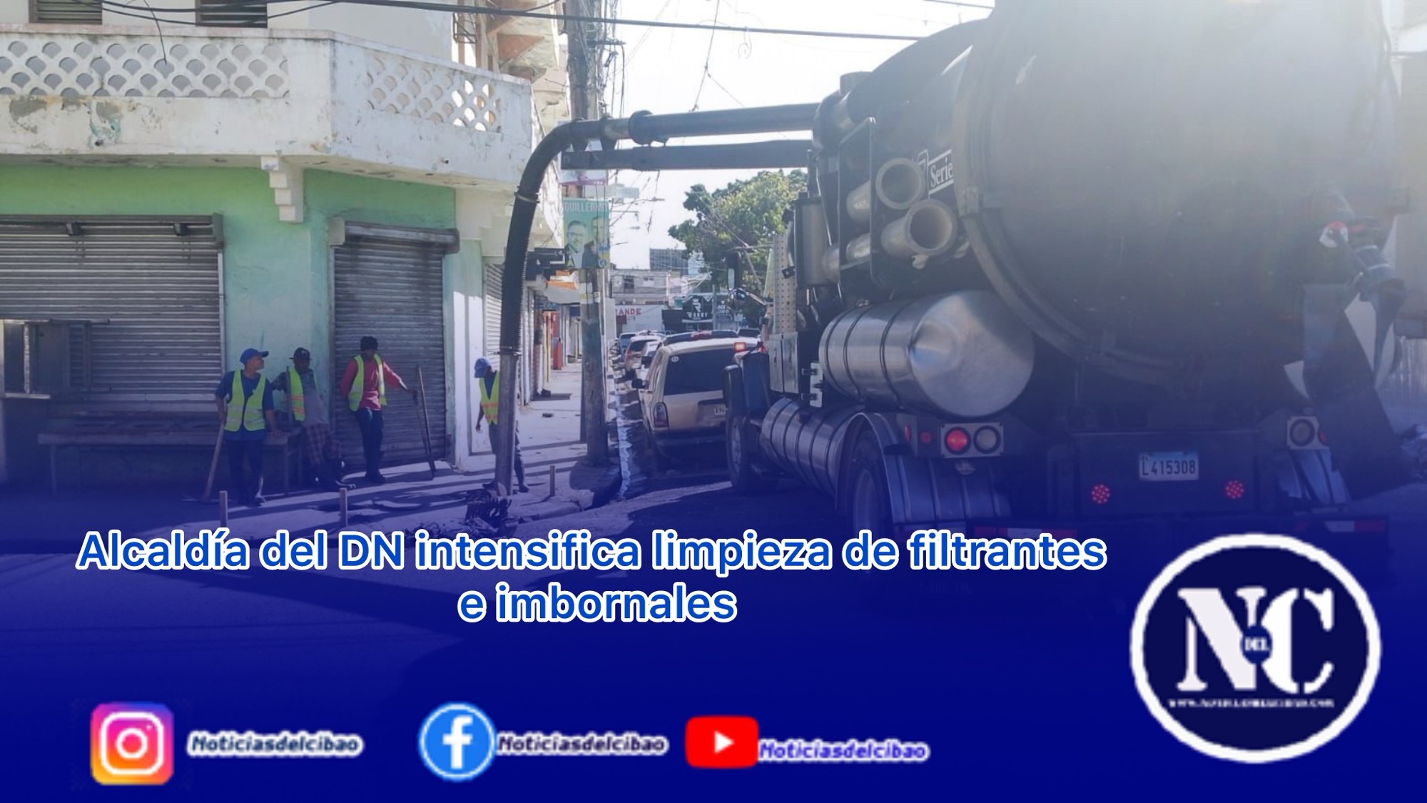 Alcaldía del DN intensifica limpieza de filtrantes e imbornales