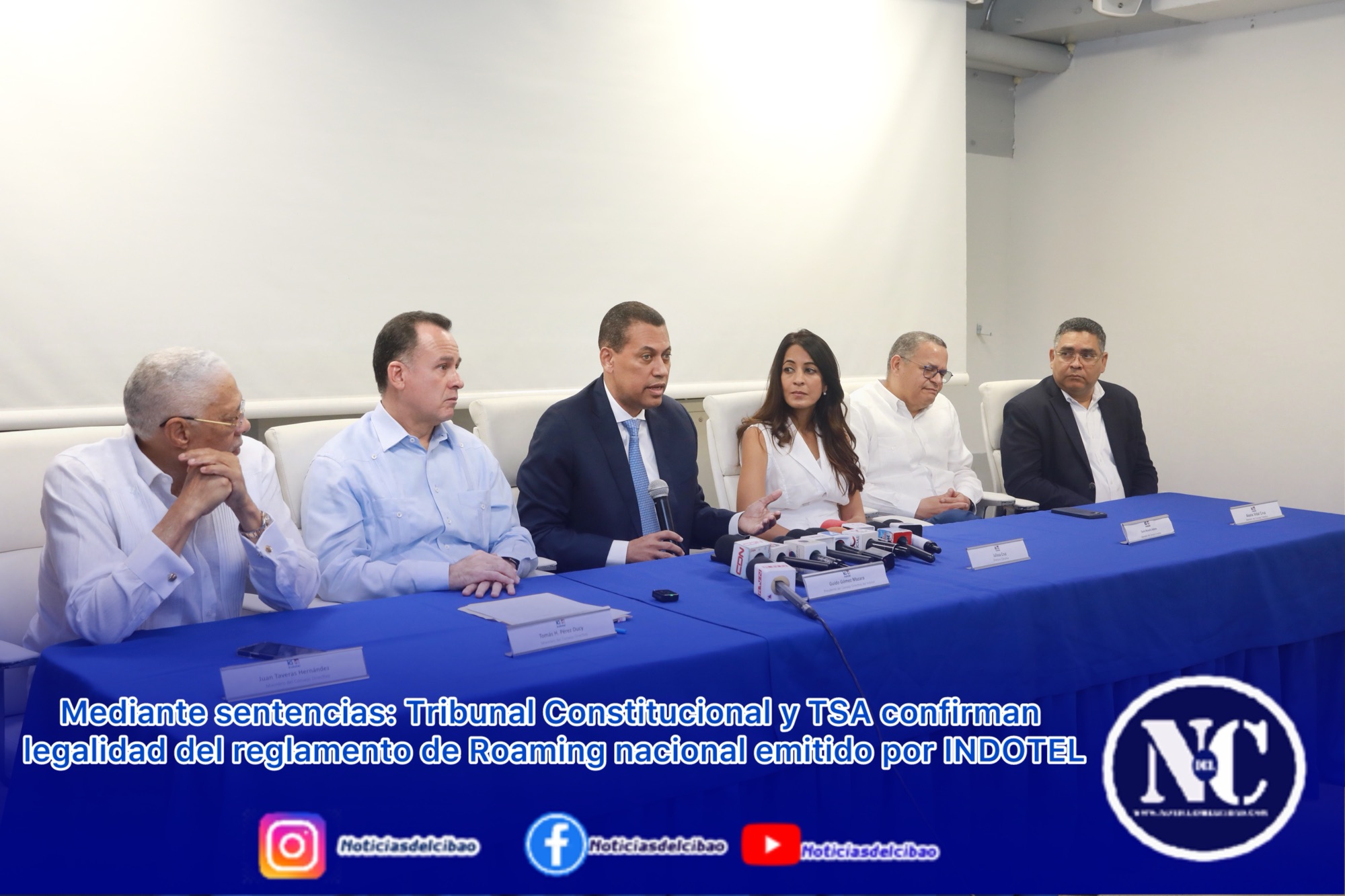 Mediante sentencias: Tribunal Constitucional y TSA confirman legalidad del reglamento de Roaming nacional emitido por INDOTEL