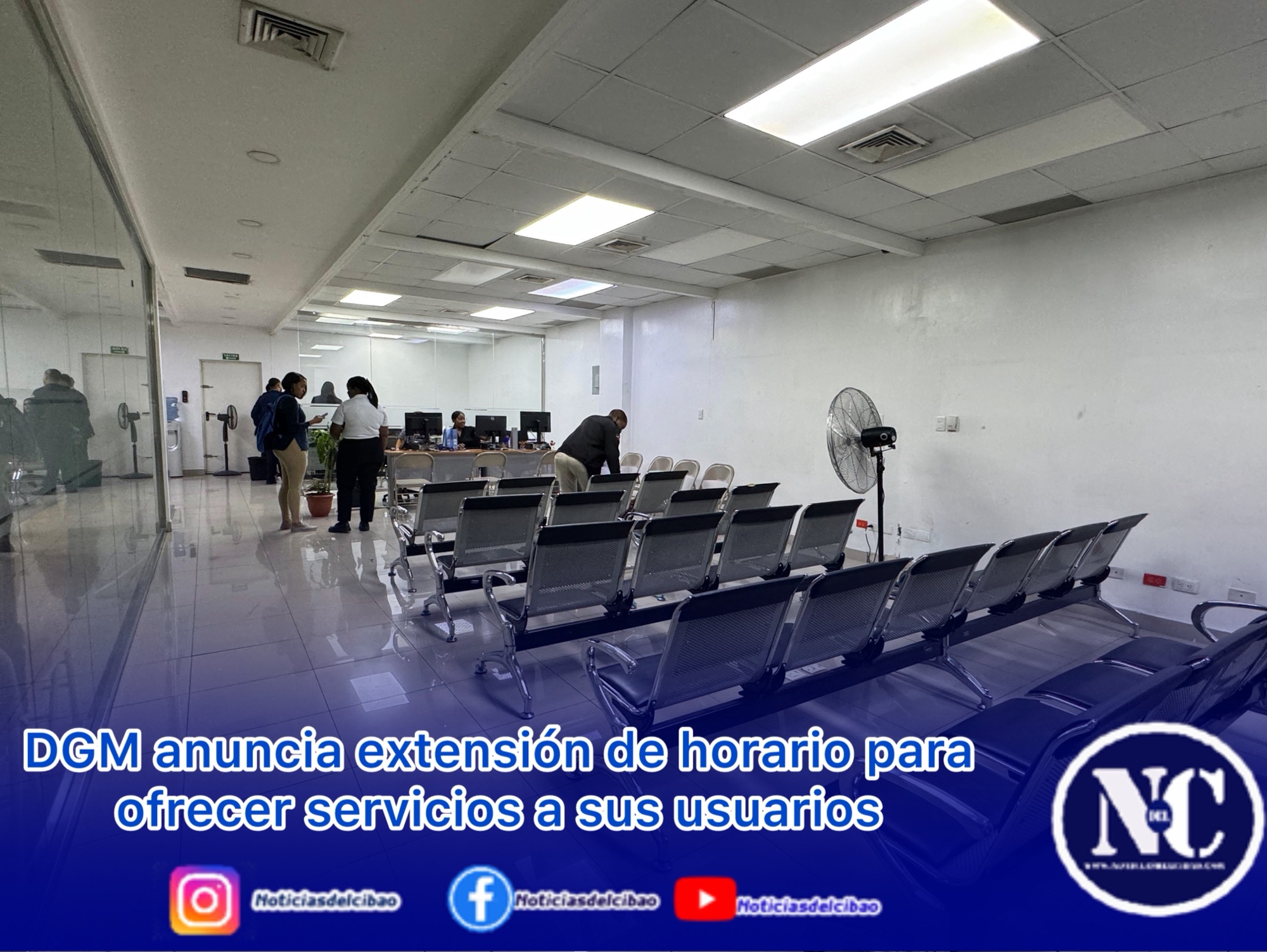 DGM anuncia extensión de horario para ofrecer servicios a sus usuarios