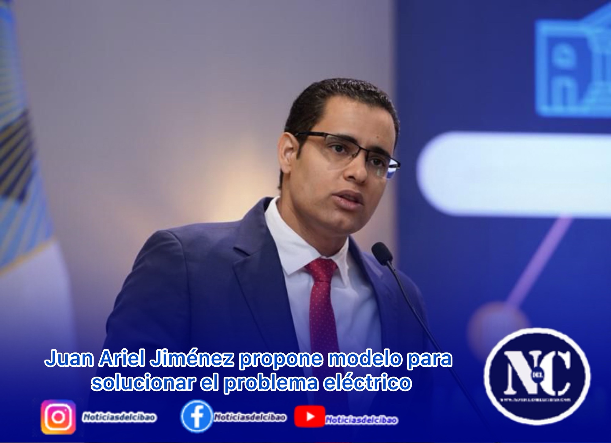 Juan Ariel Jiménez propone modelo para solucionar el problema eléctrico