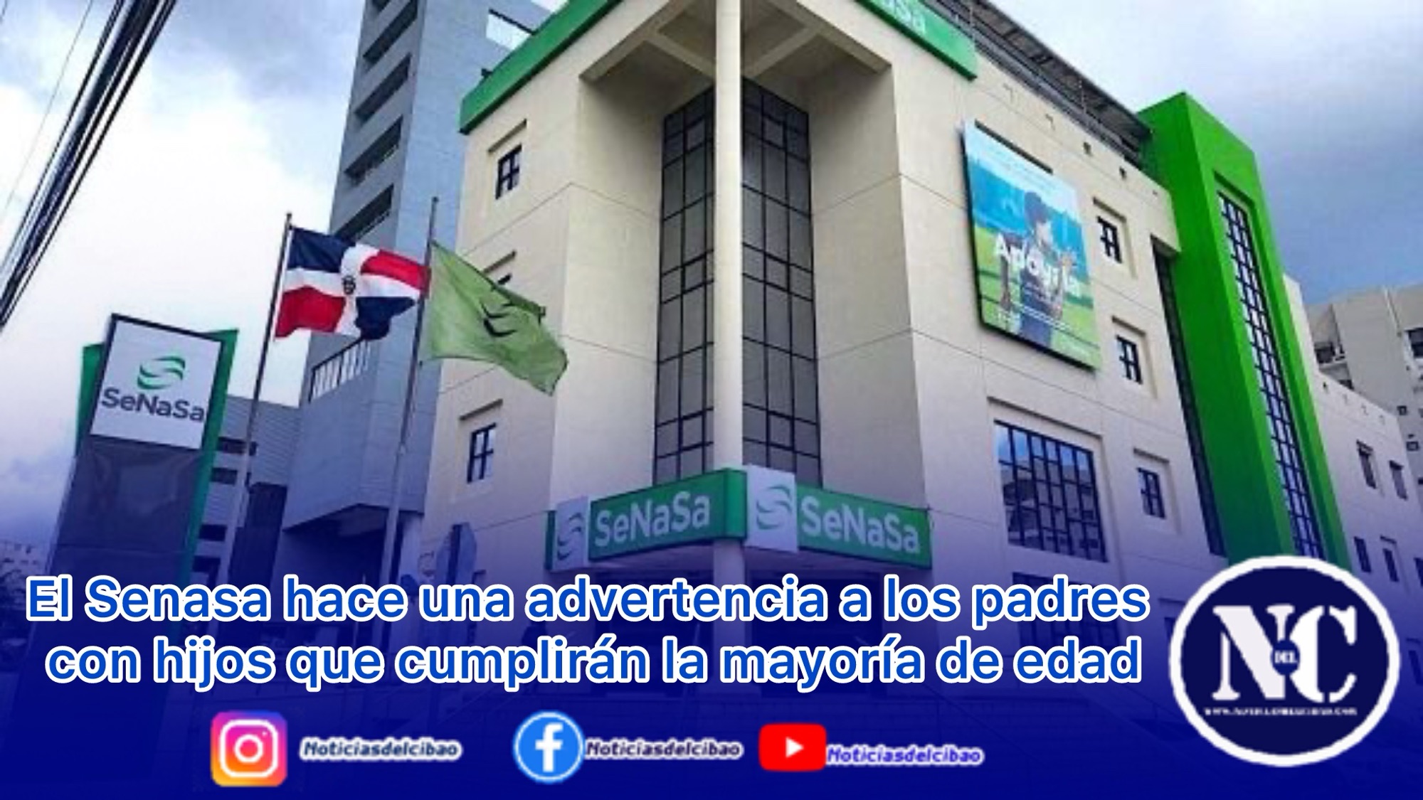 El Senasa hace una advertencia a los padres con hijos que cumplirán la mayoría de edad