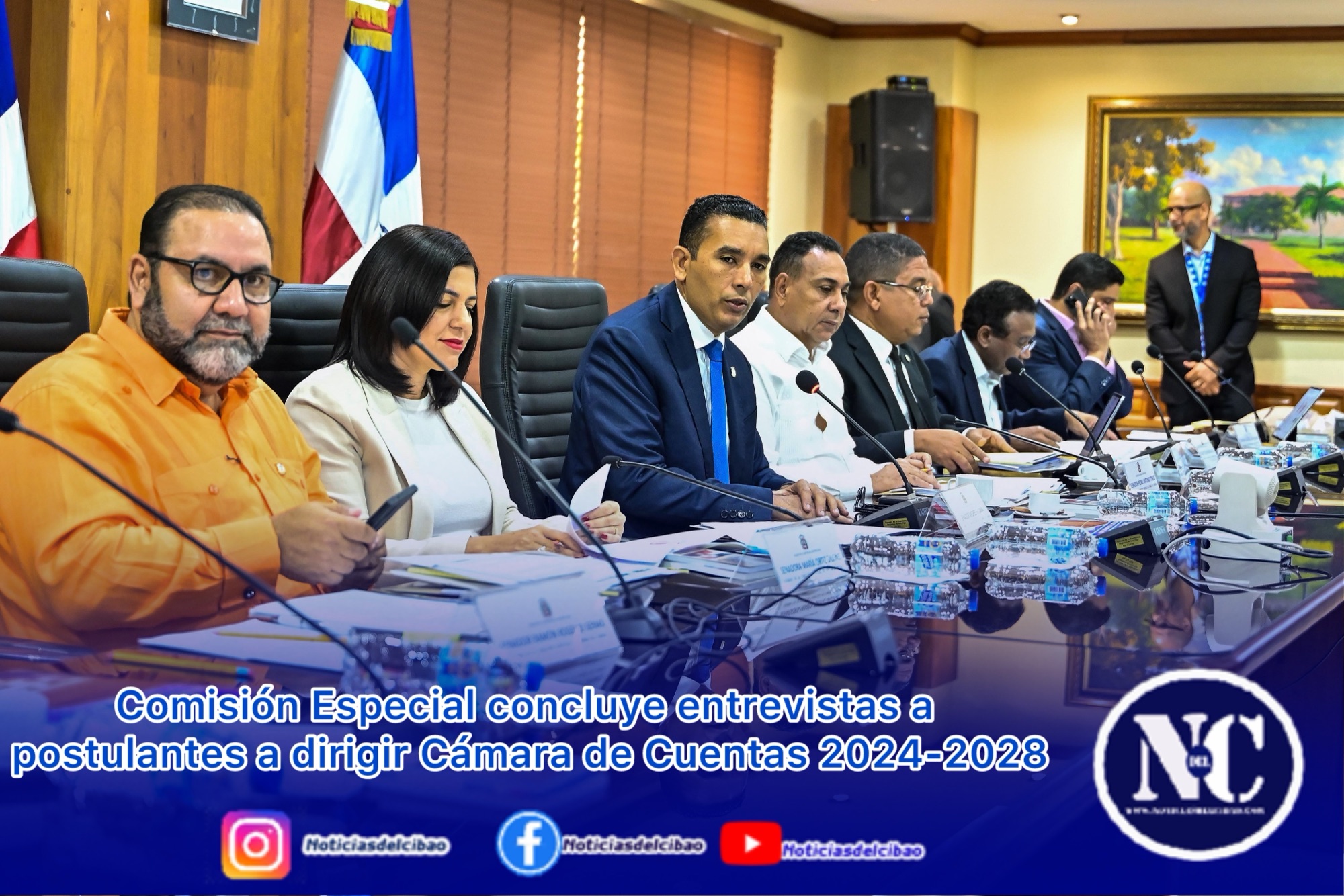 Comisión Especial concluye entrevistas a postulantes a dirigir Cámara de Cuentas 2024-2028