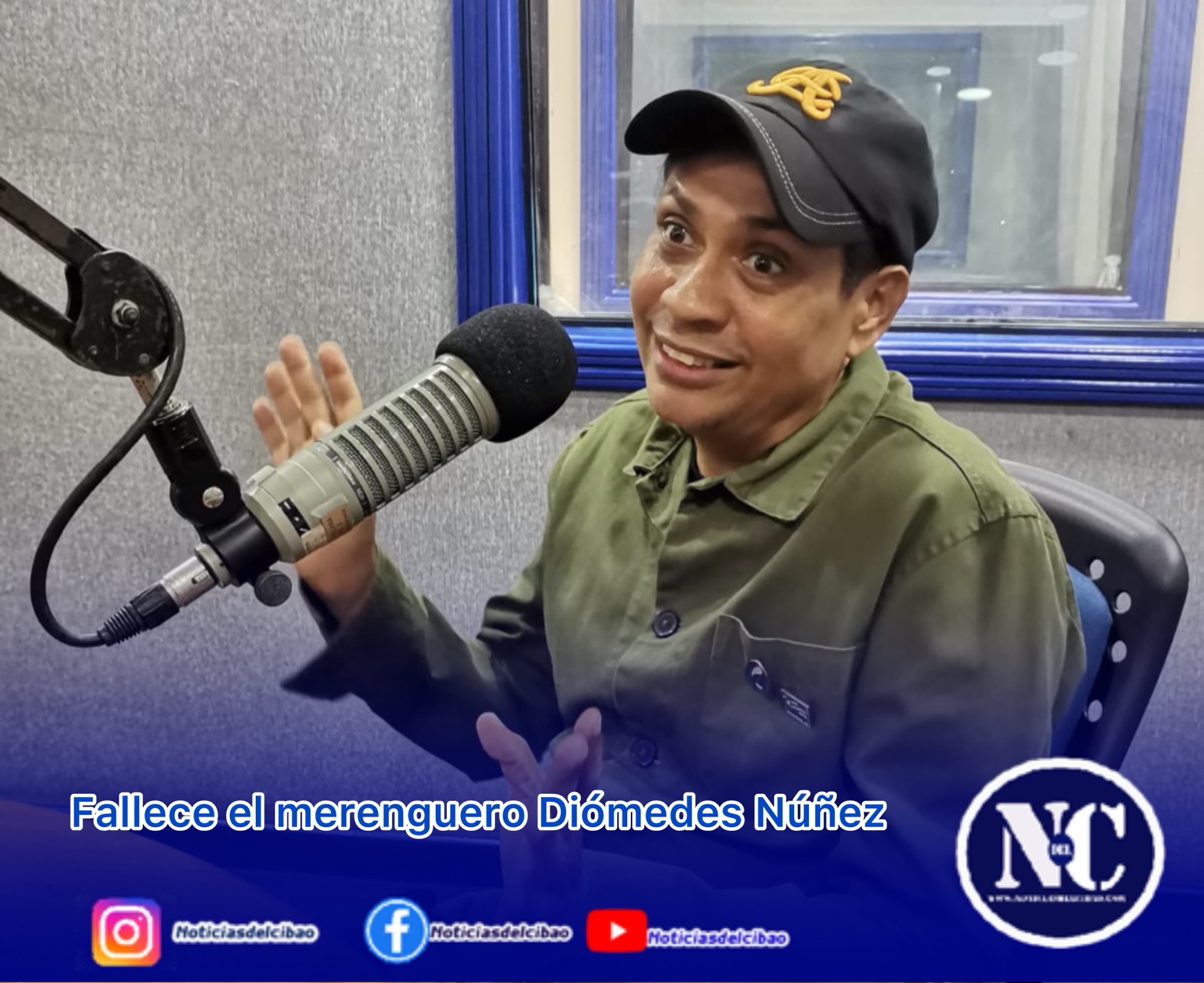 Fallece el merenguero Diómedes Núñez