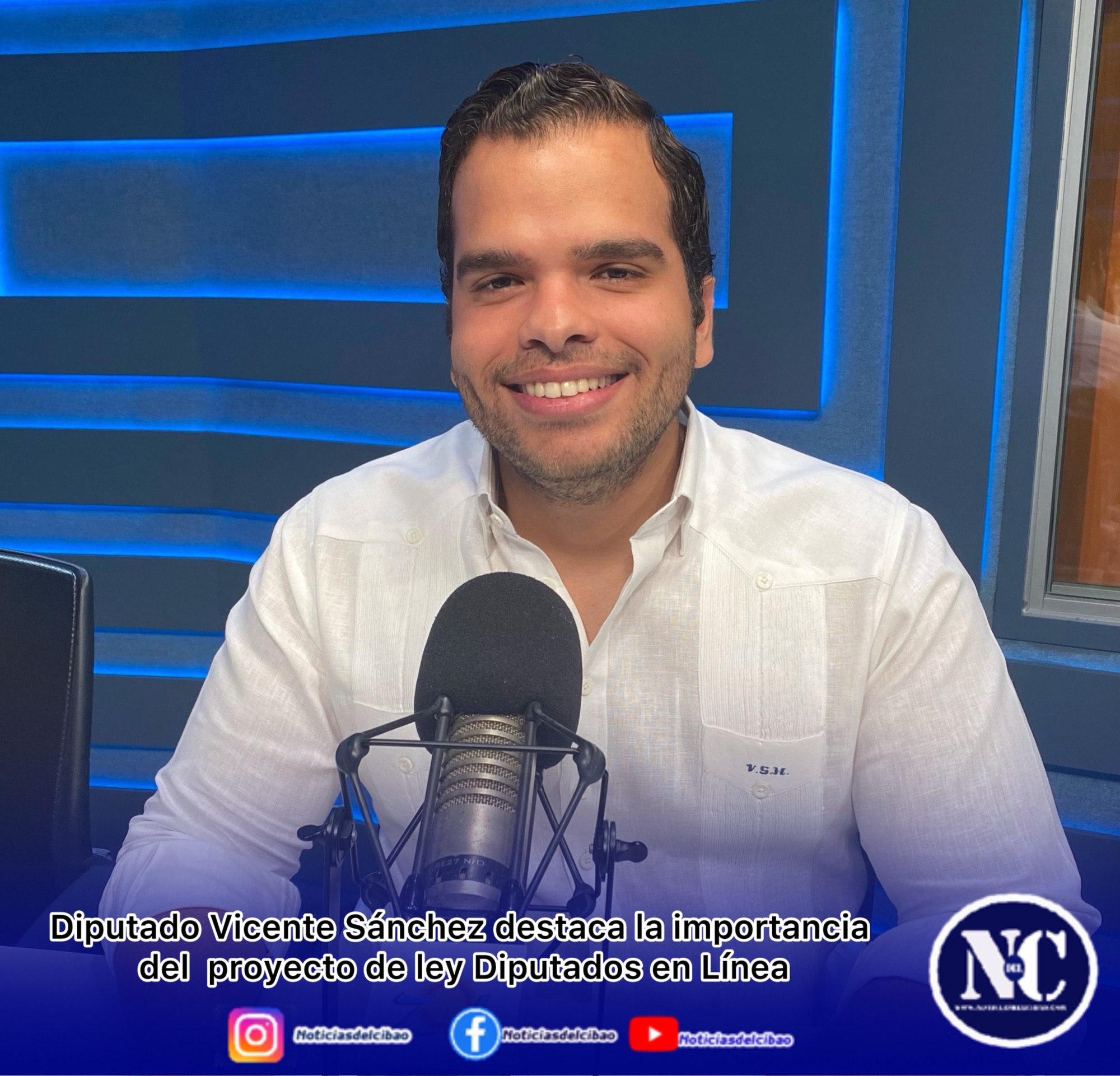 Diputado Vicente Sánchez destaca la importancia del proyecto de ley Diputados en Línea