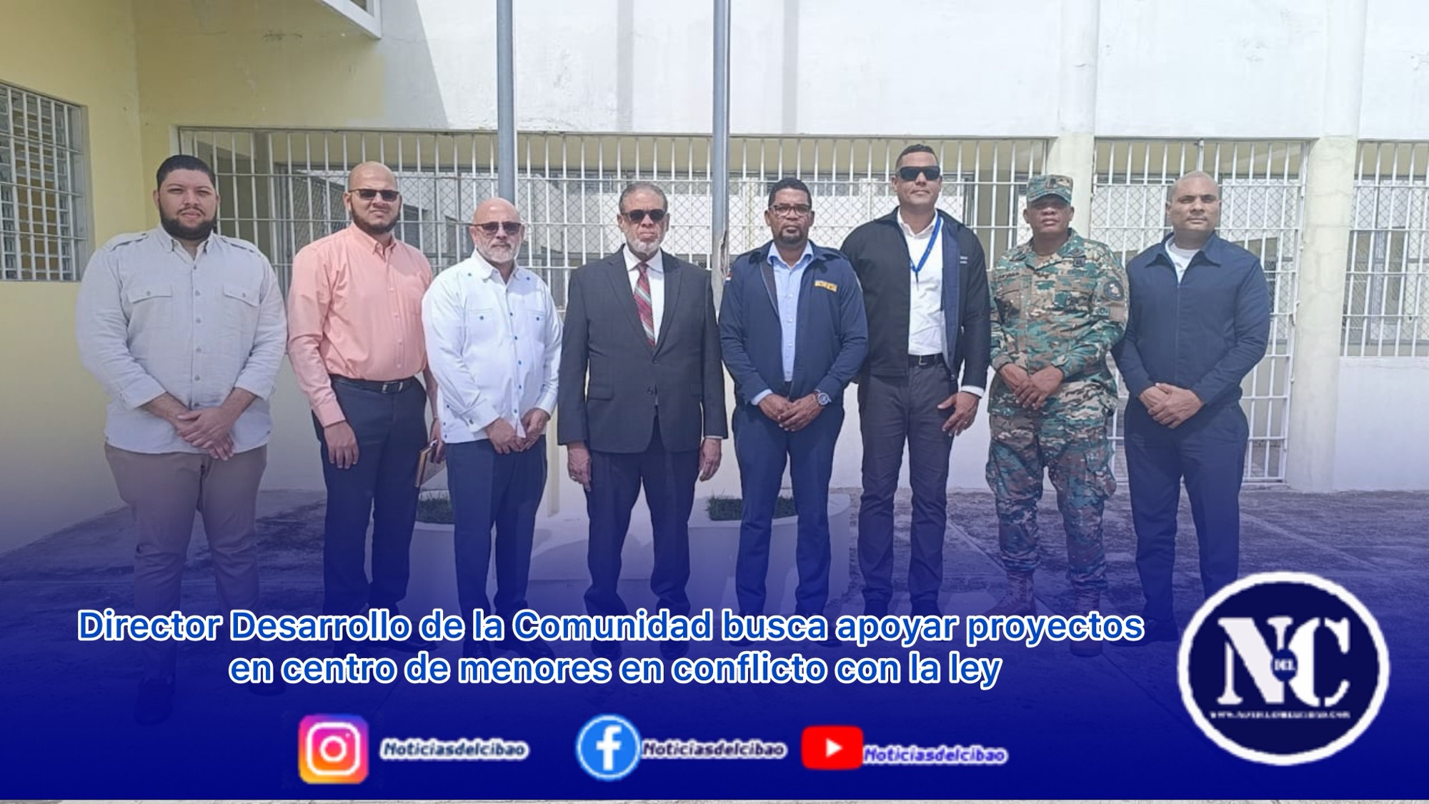 Director Desarrollo de la Comunidad busca apoyar proyectos en centro de menores en conflicto con la ley