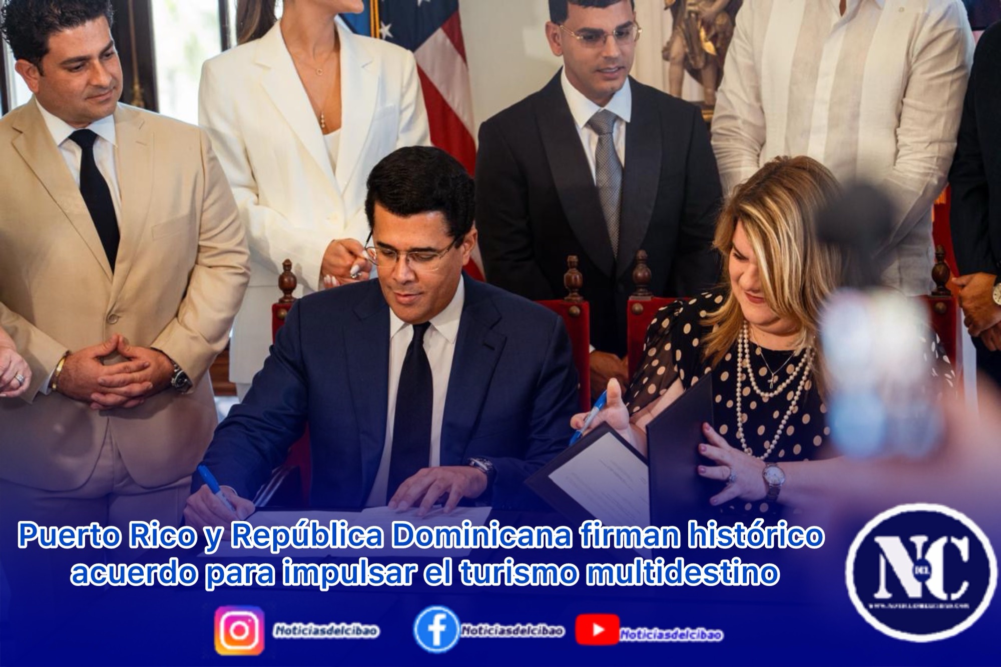 Puerto Rico y República Dominicana firman histórico acuerdo para impulsar el turismo multidestino