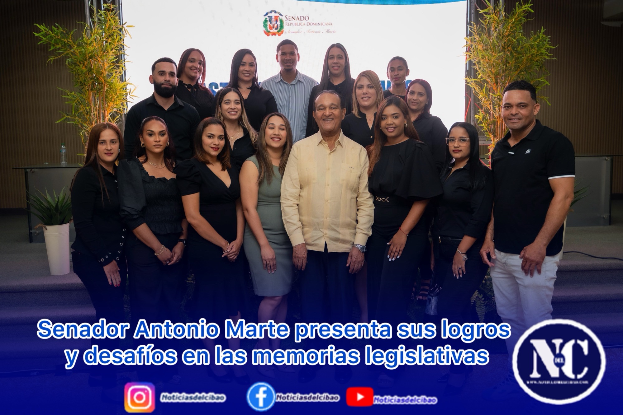 Senador Antonio Marte presenta sus logros y desafíos en las memorias legislativas