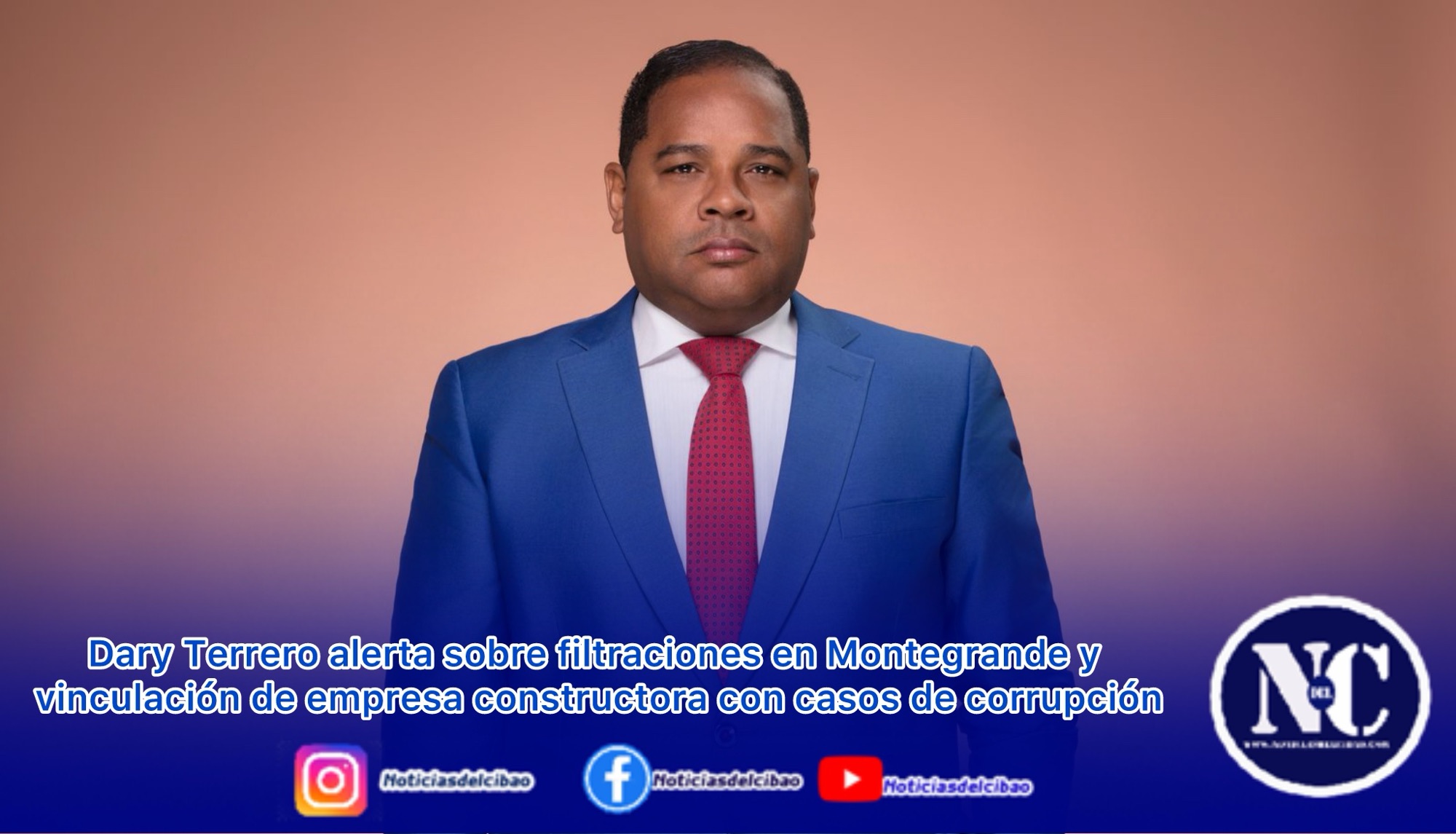 Dary Terrero alerta sobre filtraciones en Montegrande y vinculación de empresa constructora con casos de corrupción