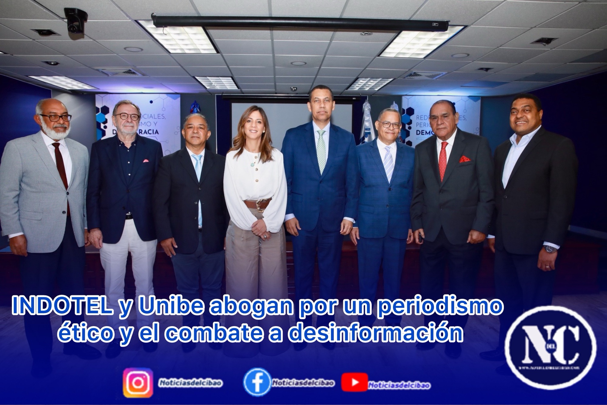 INDOTEL y Unibe abogan por un periodismo ético y el combate a desinformación