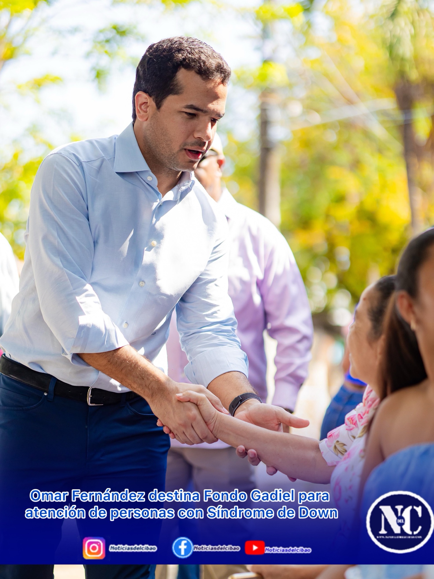 Omar Fernández destina Fondo Gadiel para atención de personas con Síndrome de Down