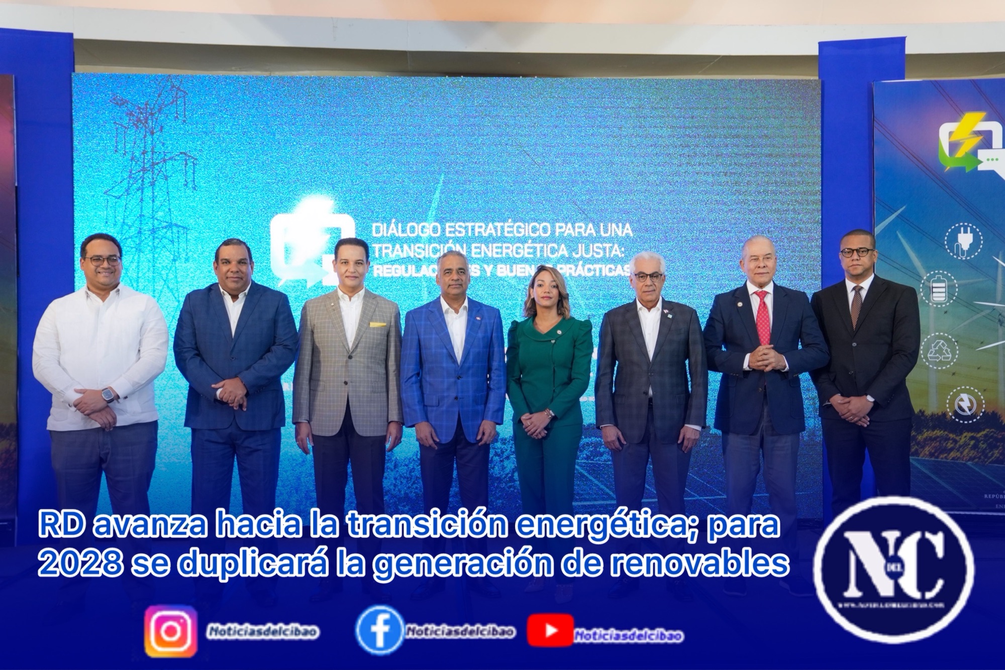 RD avanza hacia la transición energética; para 2028 se duplicará la generación de renovables