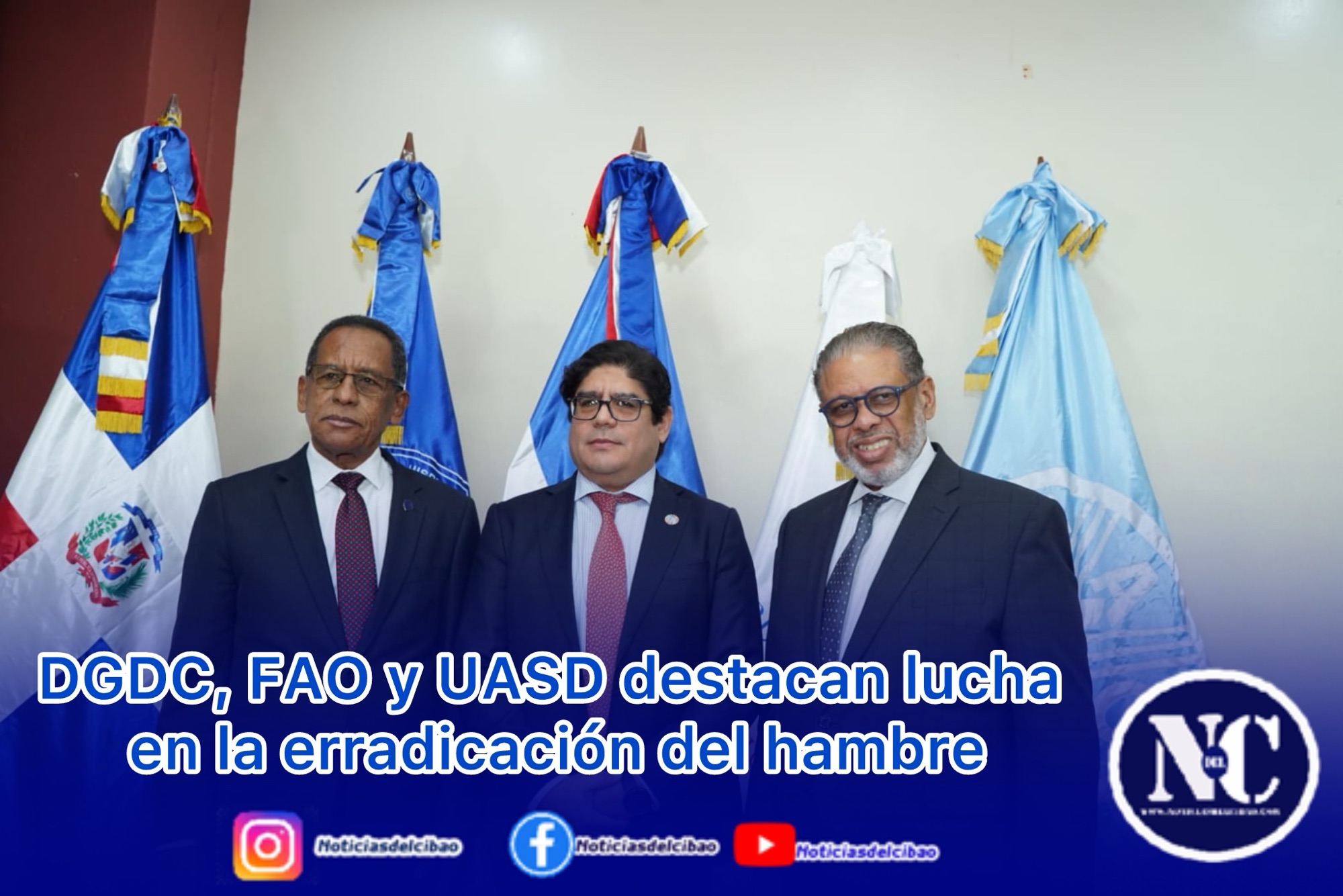 DGDC, FAO y UASD destacan lucha en la erradicación del hambre