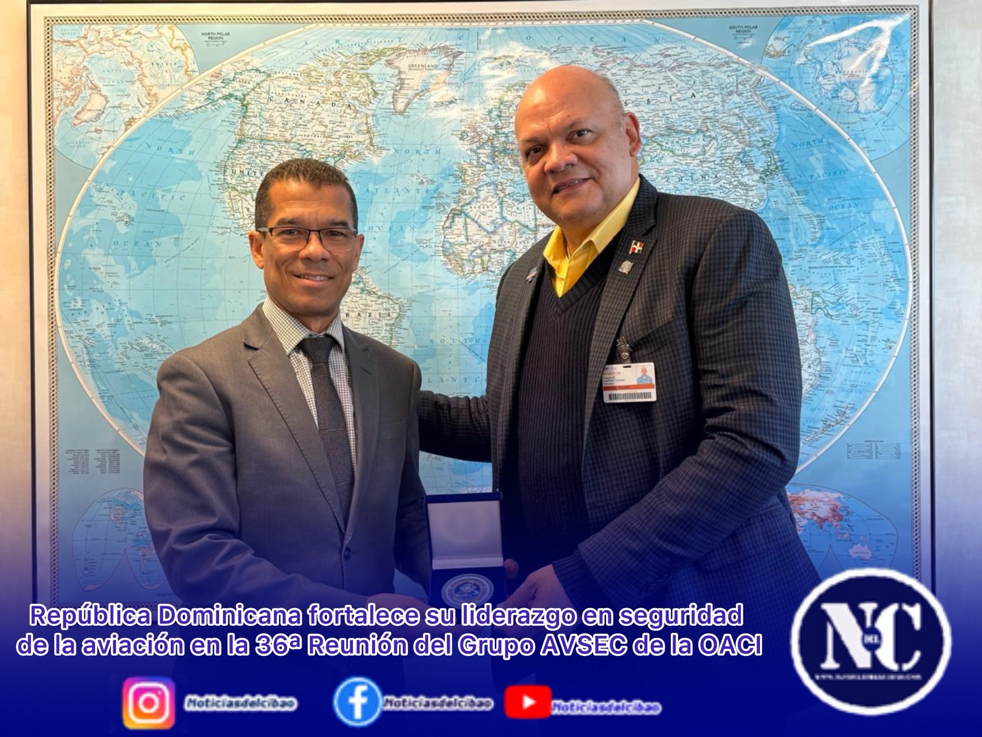 República Dominicana fortalece su liderazgo en seguridad de la aviación en la 36ª Reunión del Grupo AVSEC de la OACI