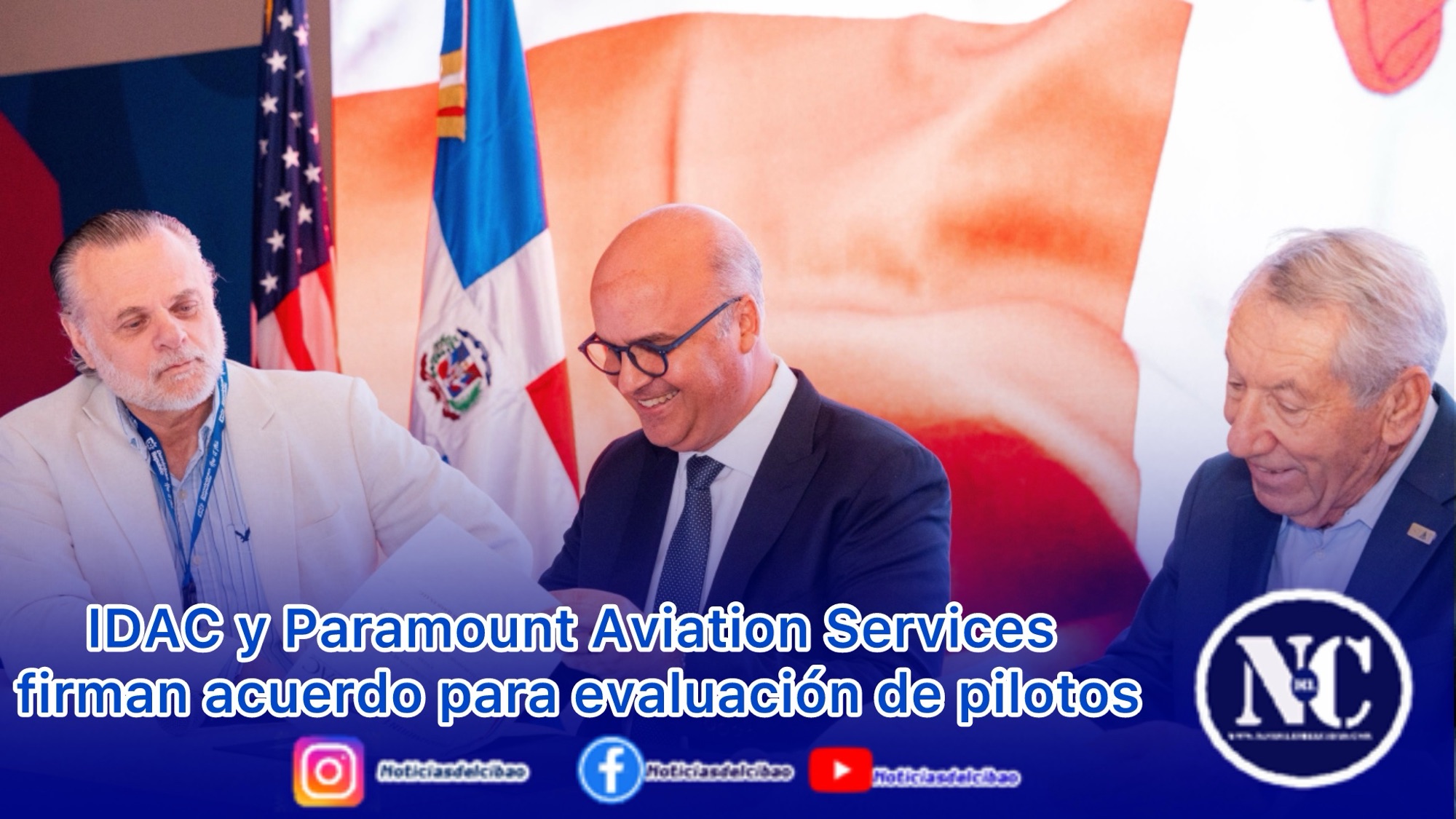 IDAC y Paramount Aviation Services firman acuerdo para evaluación de pilotos