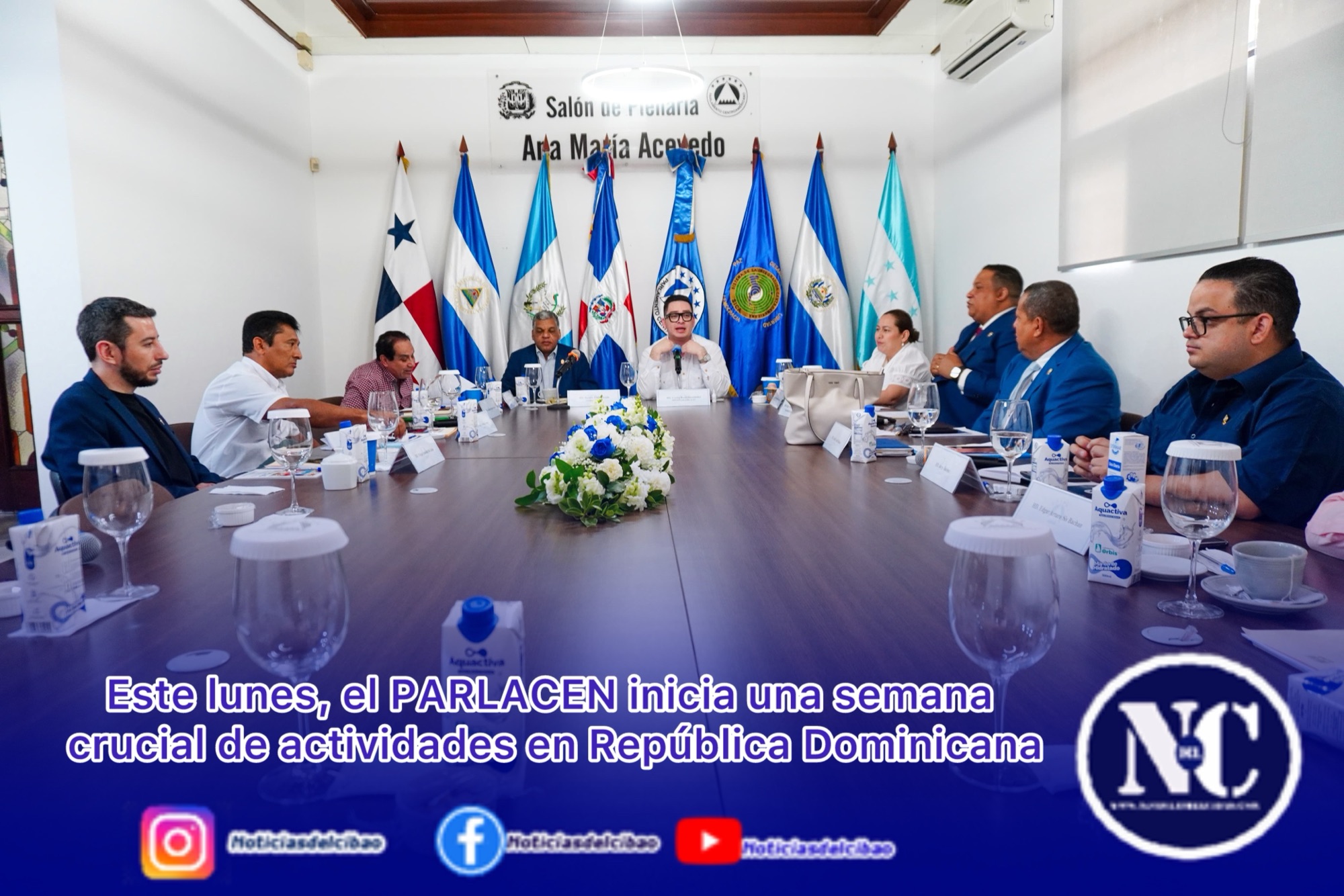 El PARLACEN inicia una semana crucial de actividades en República Dominicana