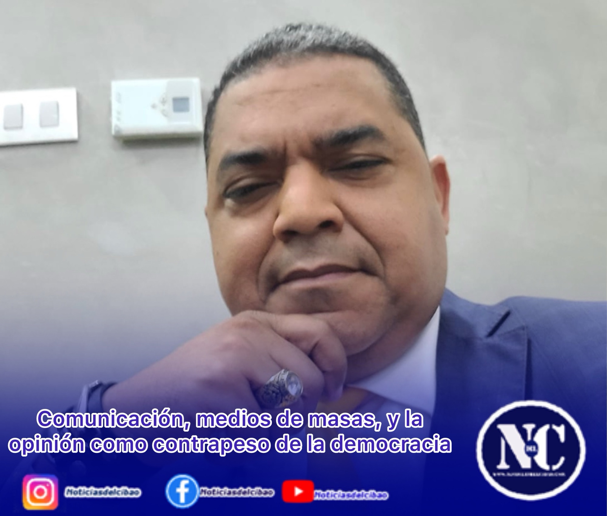 Comunicación, medios de masas, y la opinión como contrapeso de la democracia&nbsp;