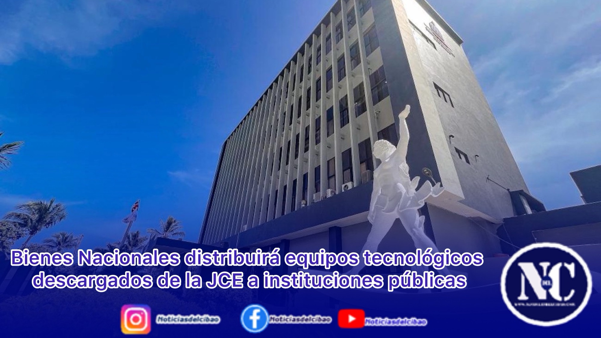 Bienes Nacionales distribuirá equipos tecnológicos descargados de la JCE a instituciones públicas