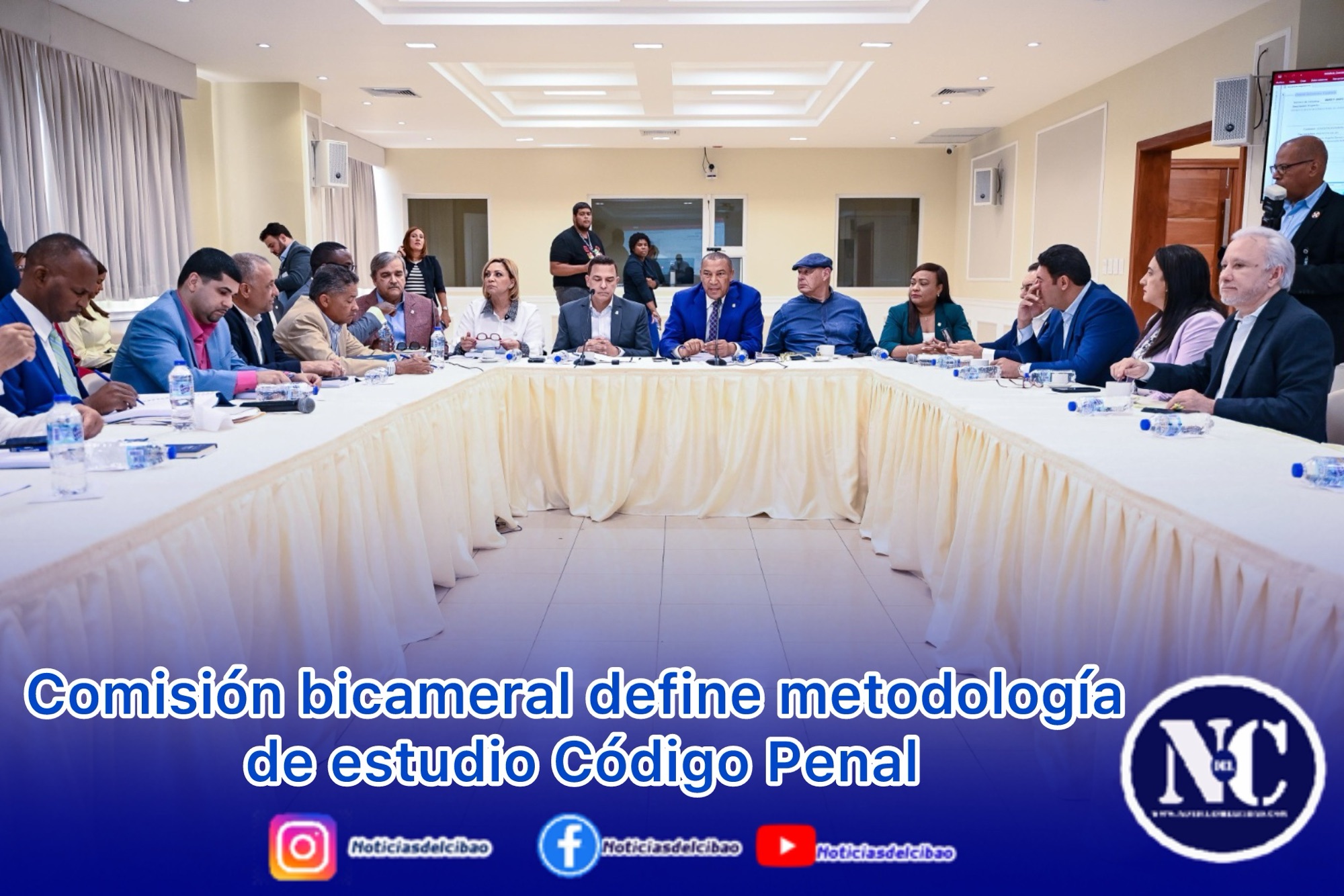 Comisión bicameral define metodología de estudio Código Penal