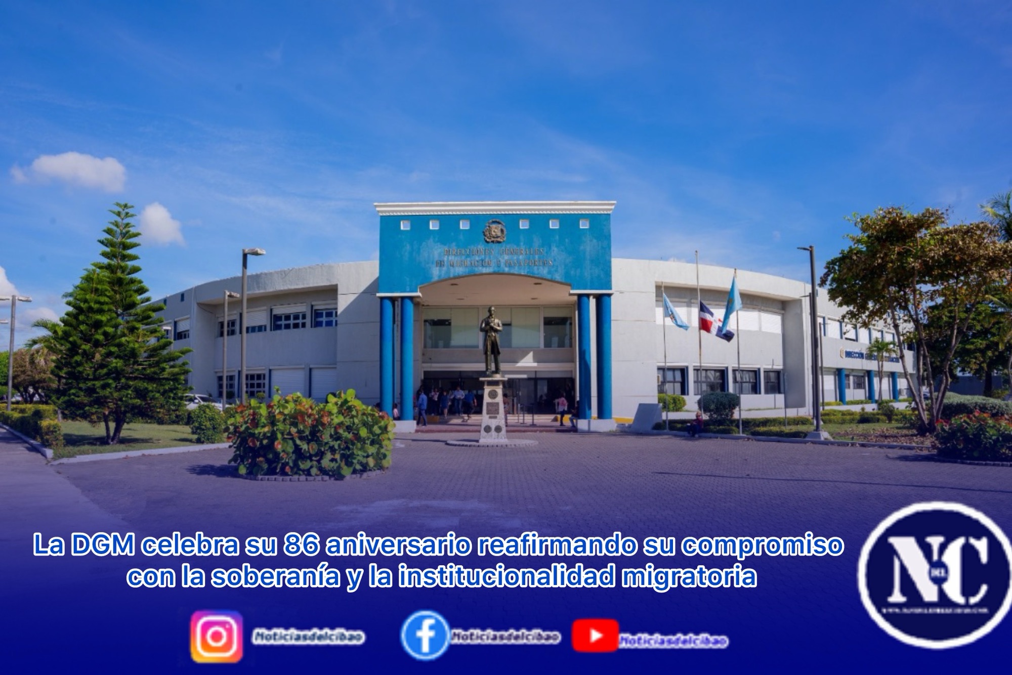 La DGM celebra su 86 aniversario reafirmando su compromiso con la soberanía y la institucionalidad migratoria