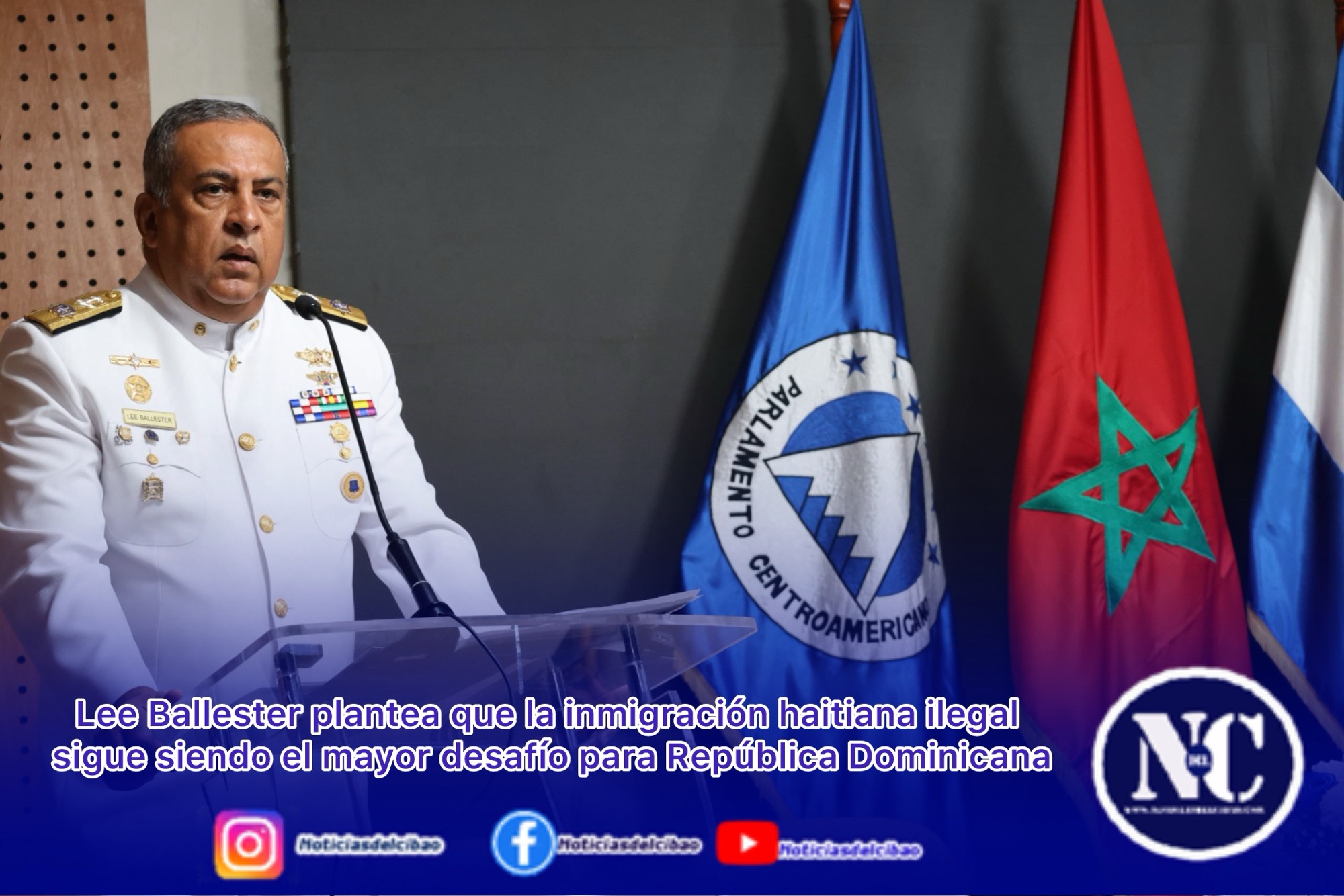 Lee Ballester plantea que la inmigración haitiana ilegal sigue siendo el mayor desafío para República Dominicana