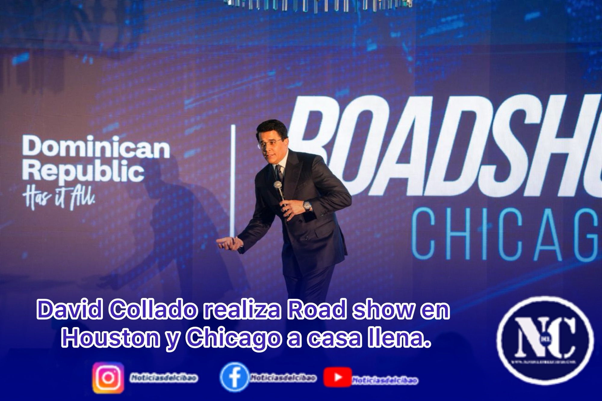 David Collado realiza Road show en Houston y Chicago a casa llena.