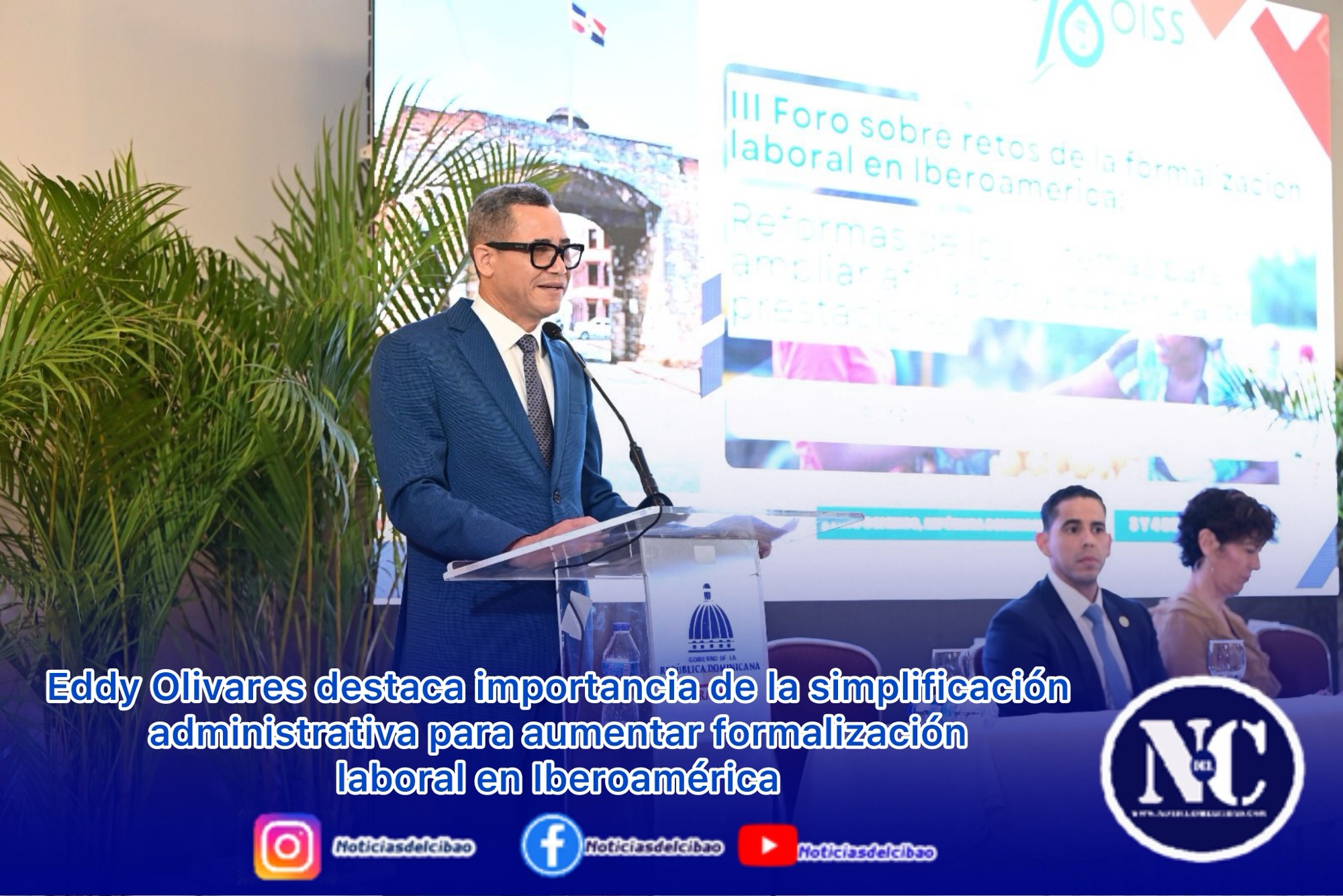 Eddy Olivares destaca importancia de la simplificación administrativa para aumentar formalización laboral en Iberoamérica
