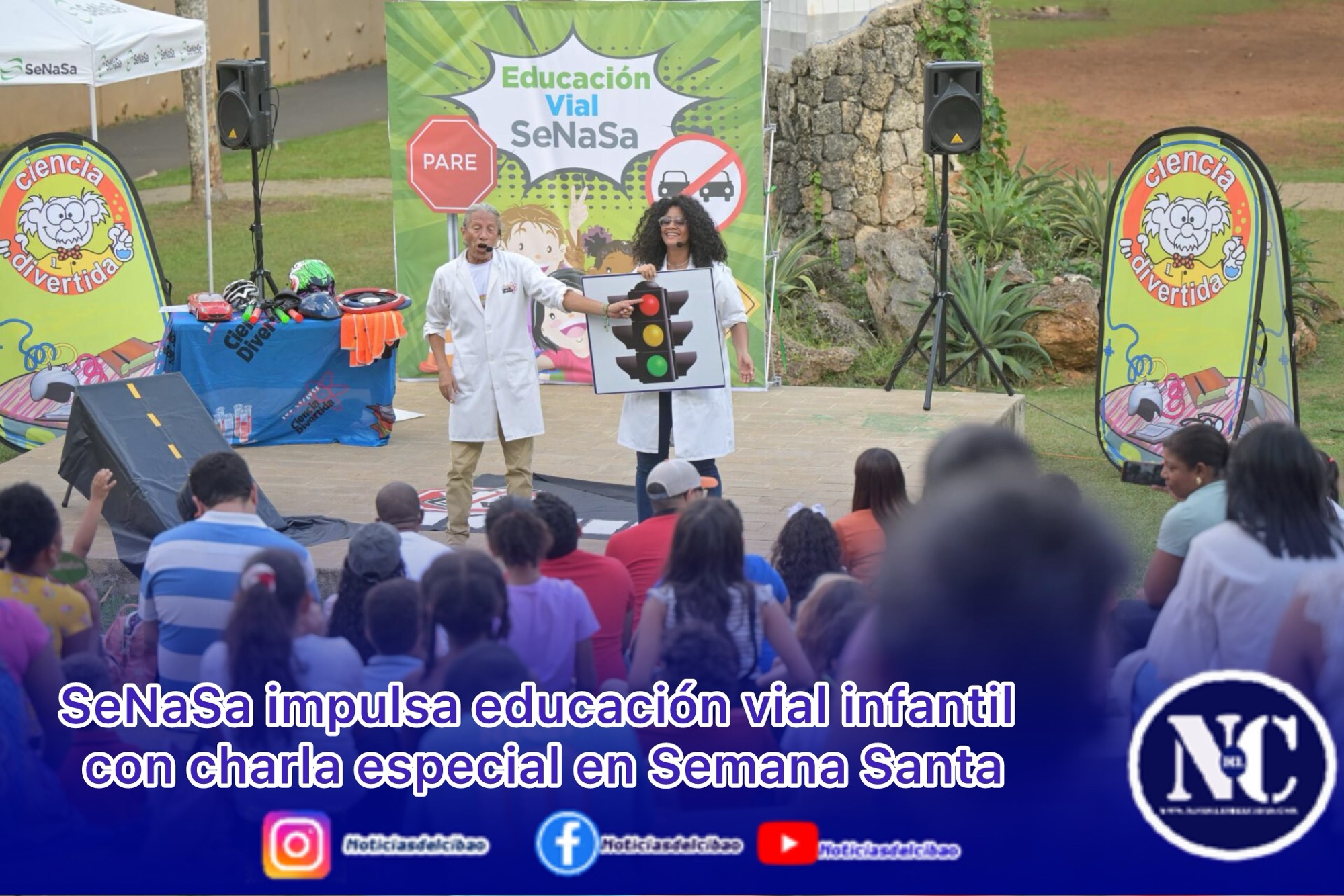 SeNaSa impulsa educación vial infantil con charla especial en Semana Santa