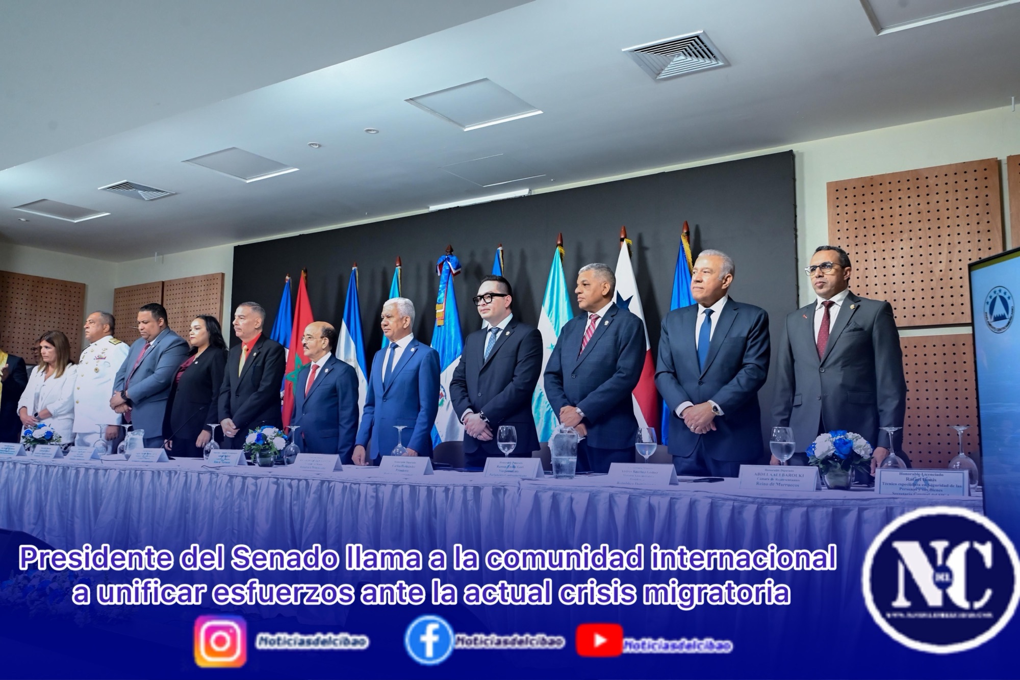 Presidente del Senado llama a la comunidad internacional a unificar esfuerzos ante la actual crisis migratoria