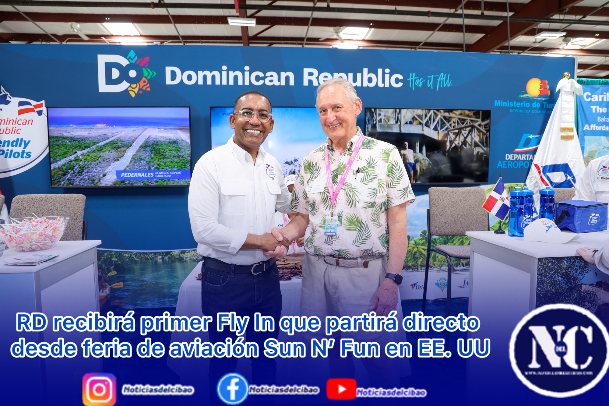 RD recibirá primer Fly In que partirá directo desde feria de aviación Sun N’ Fun en EE. UU