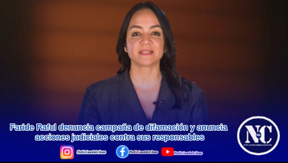 Faride Raful denuncia campaña de difamación y anuncia acciones judiciales contra sus responsables