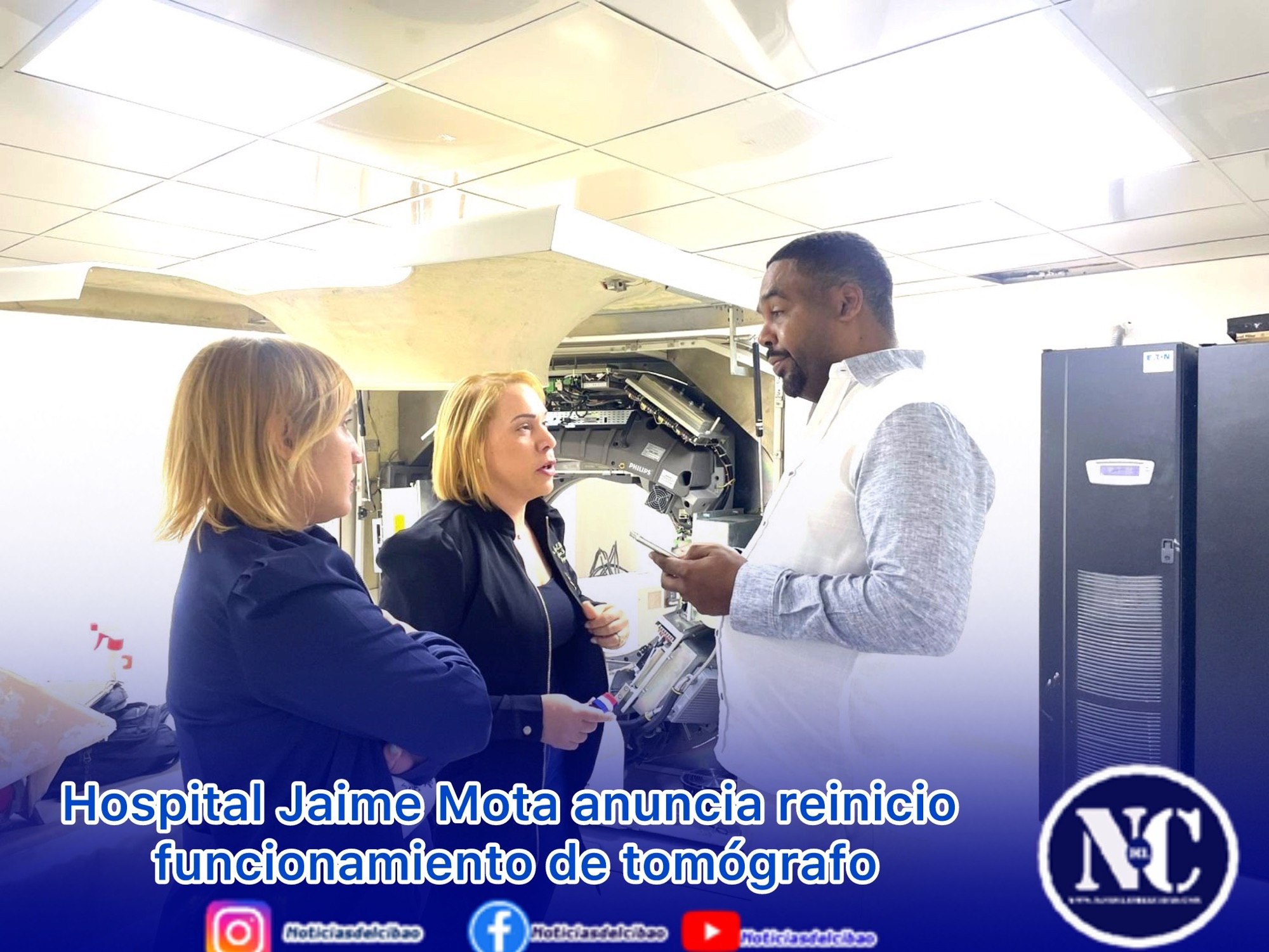 Hospital Jaime Mota anuncia reinicio funcionamiento de tomógrafo