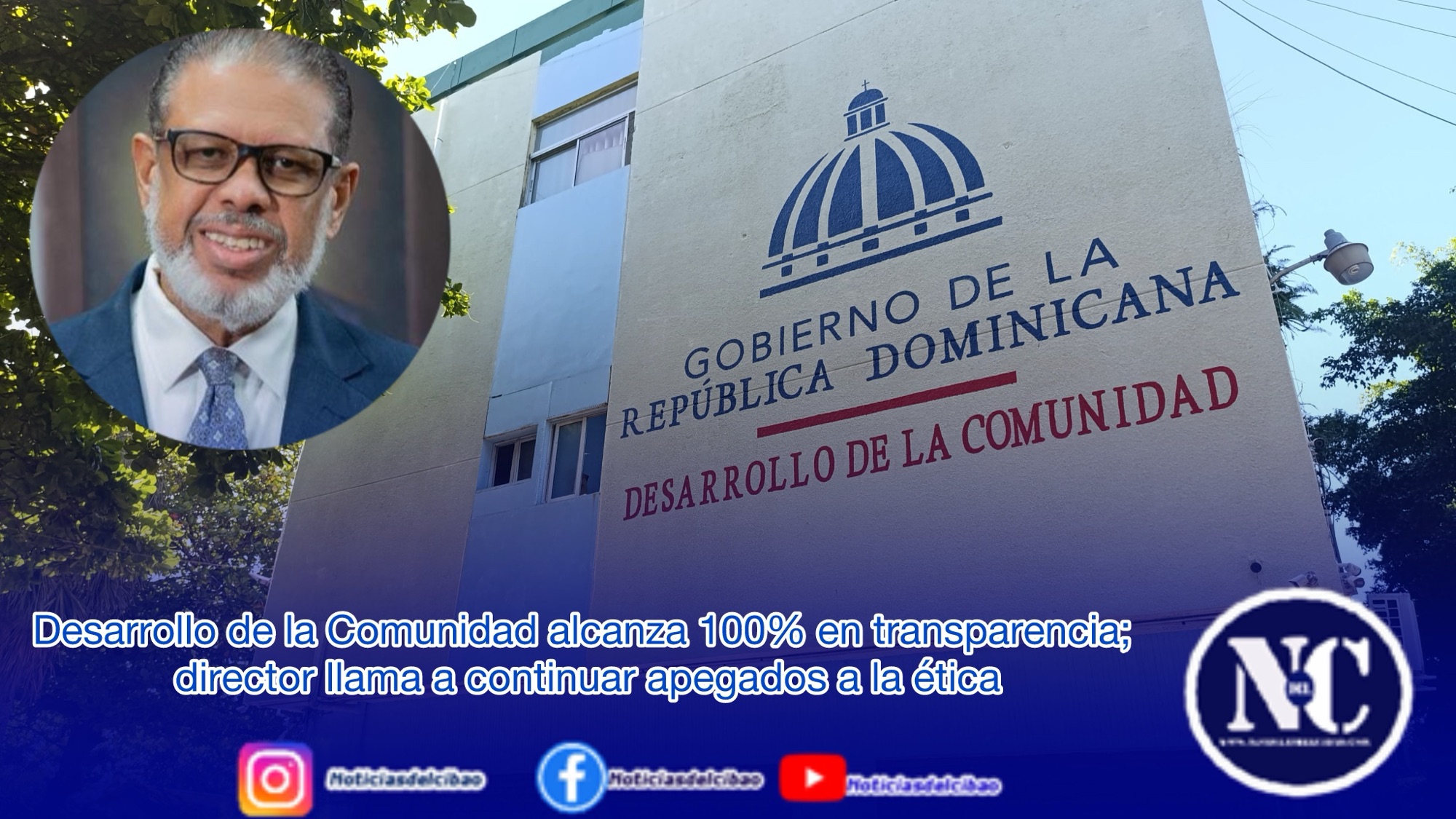 Desarrollo de la Comunidad alcanza 100% en  transparencia; director llama a continuar apegados a la ética