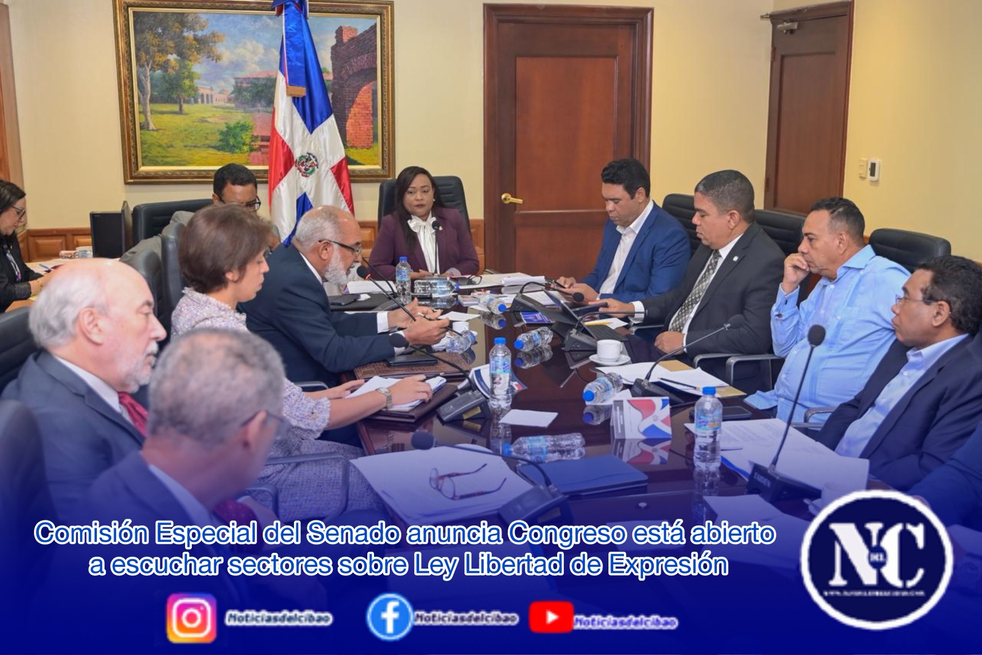 Comisión Especial del Senado anuncia Congreso está abierto a escuchar sectores sobre Ley Libertad de Expresión