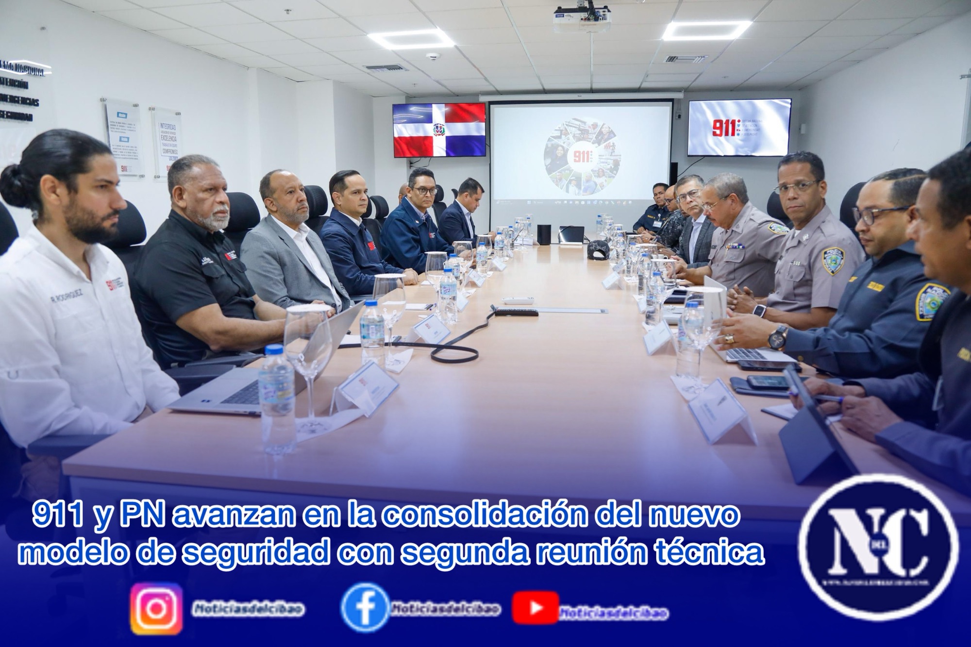 911 y PN avanzan en la consolidación del nuevo modelo de seguridad con segunda reunión técnica