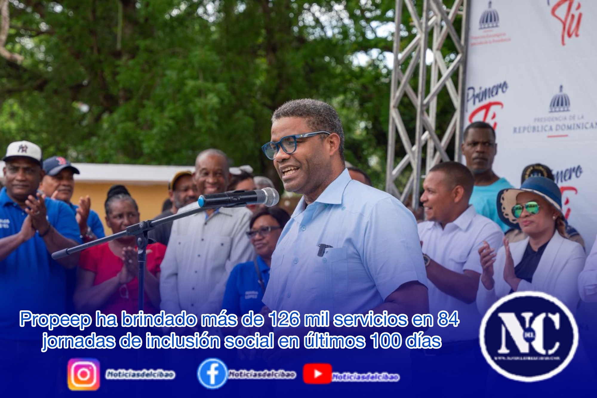 Propeep ha brindado más de 126 mil servicios en 84 jornadas de inclusión social en últimos 100 días