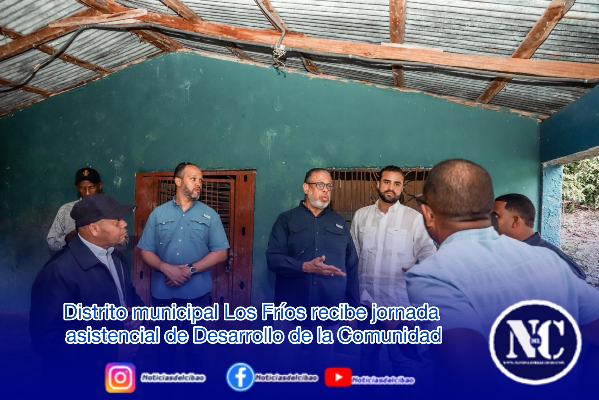 Distrito municipal Los Fríos recibe jornada asistencial de Desarrollo de la Comunidad