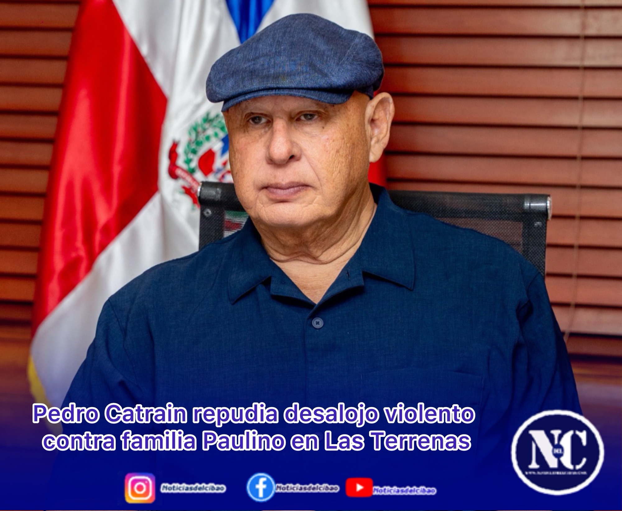 Pedro Catrain repudia desalojo violento contra familia Paulino en Las Terrenas