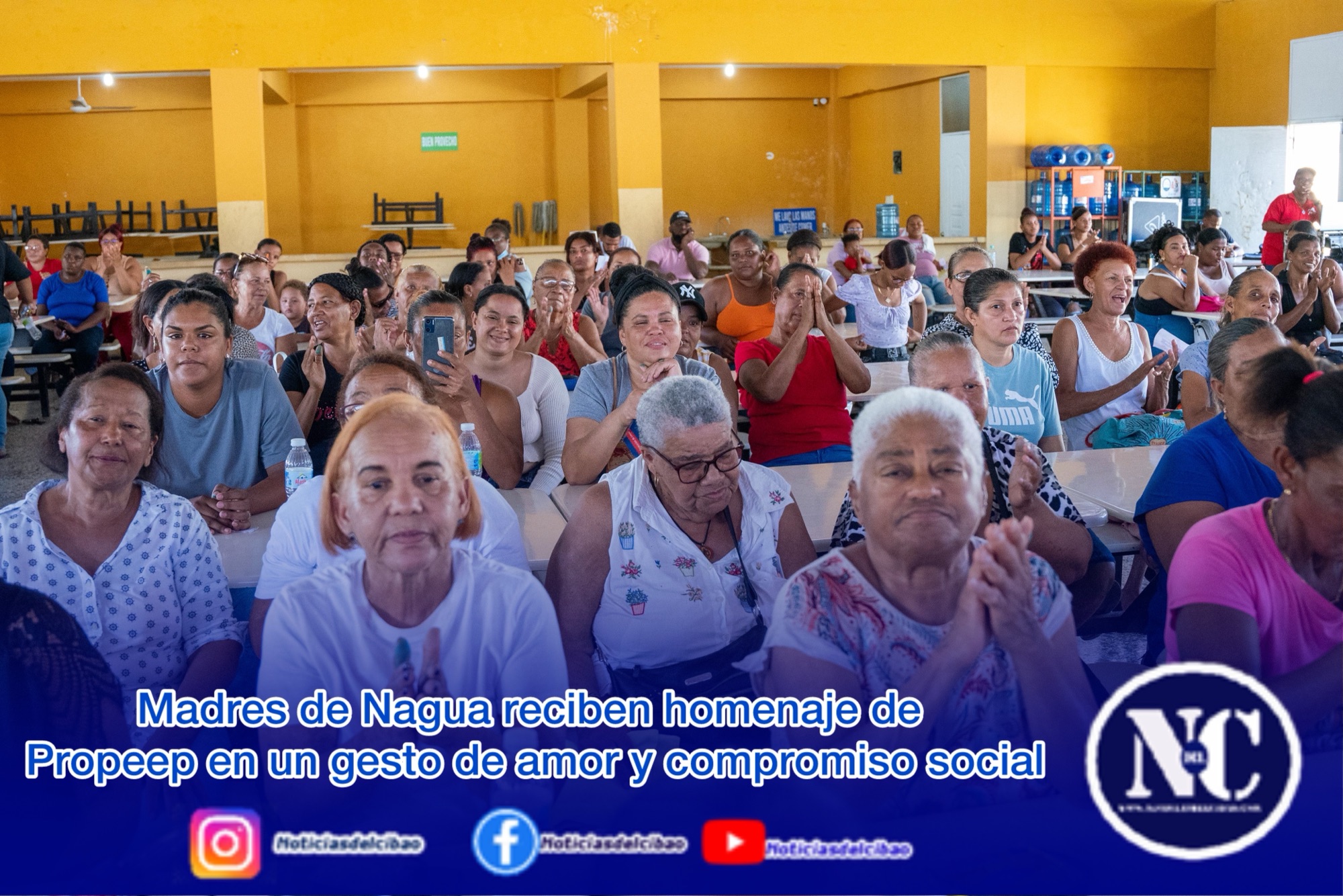Madres de Nagua reciben homenaje de Propeep en un gesto de amor y compromiso social