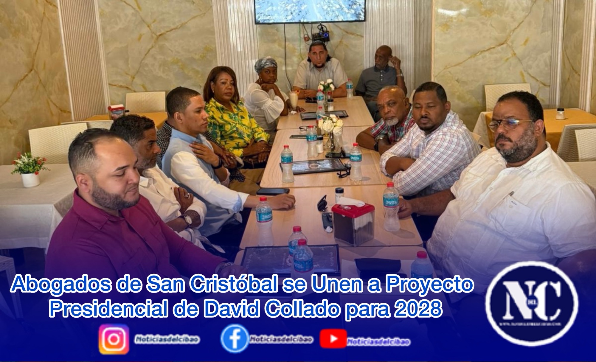 Abogados de San Cristóbal se Unen a Proyecto Presidencial de David Collado para 2028